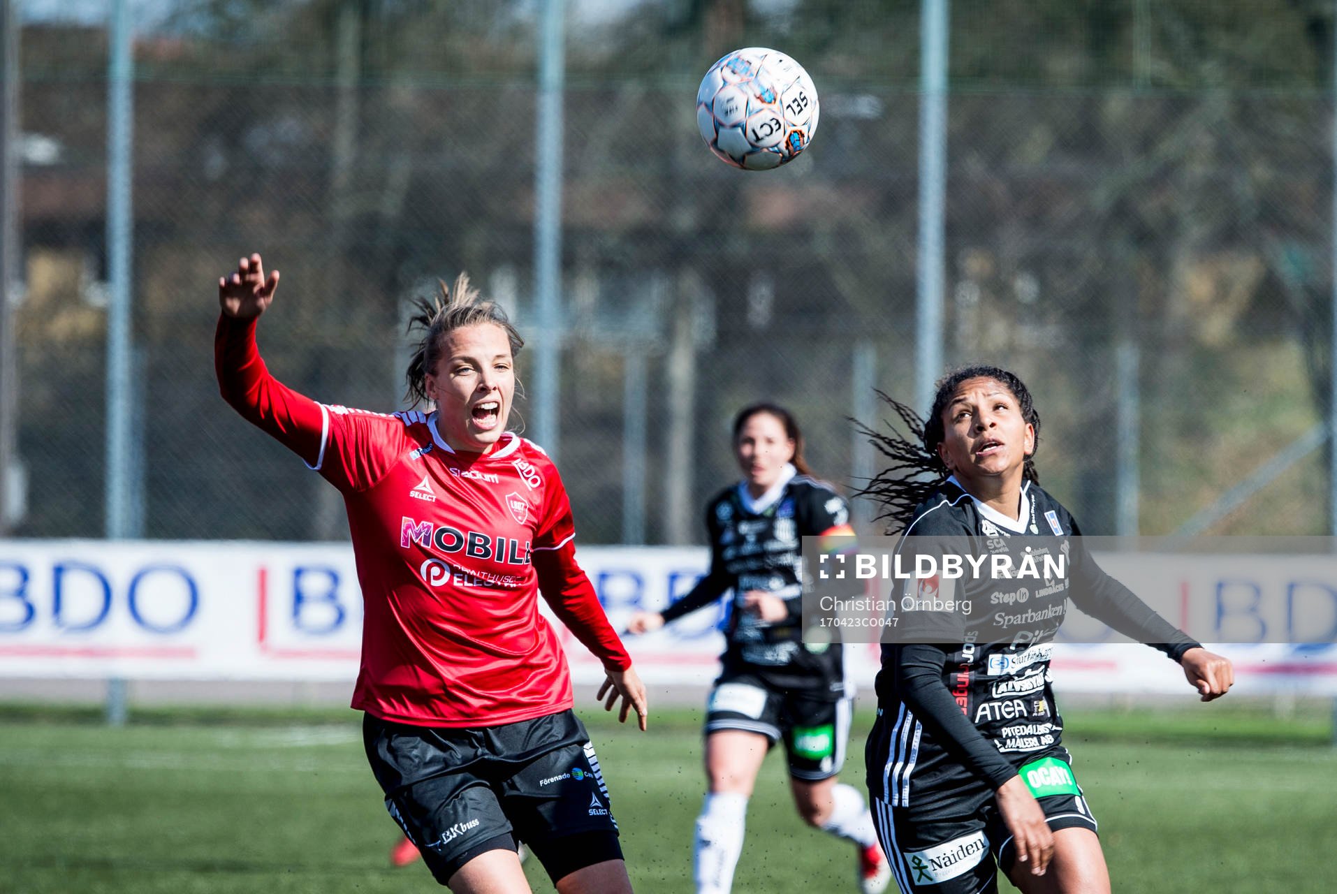 LB07s Anna Björk Kristjánsdóttir mot Piteås Madelen