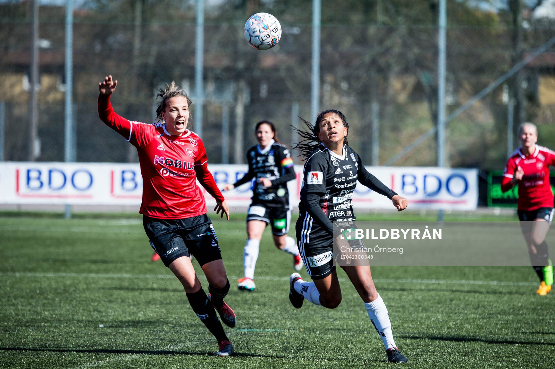 LB07s Anna Björk Kristjánsdóttir mot Piteås Madelen