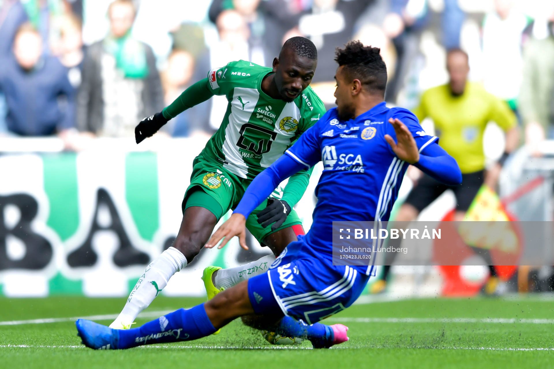 Hammarbys Pa Amat Dibba och Sundsvalls Noah Sonko Sundberg