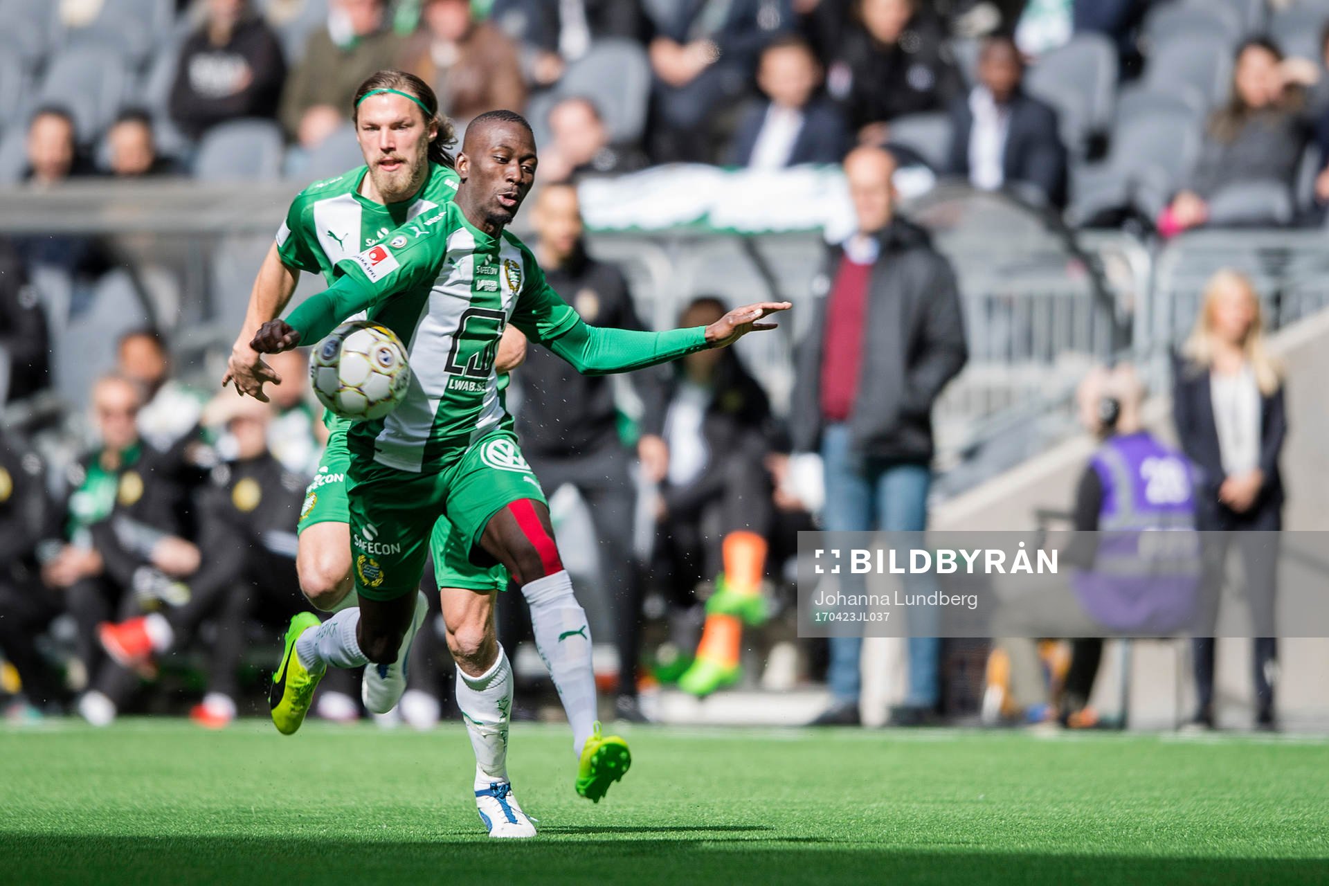 Hammarbys Pa Amat Dibba och Björn Paulsen