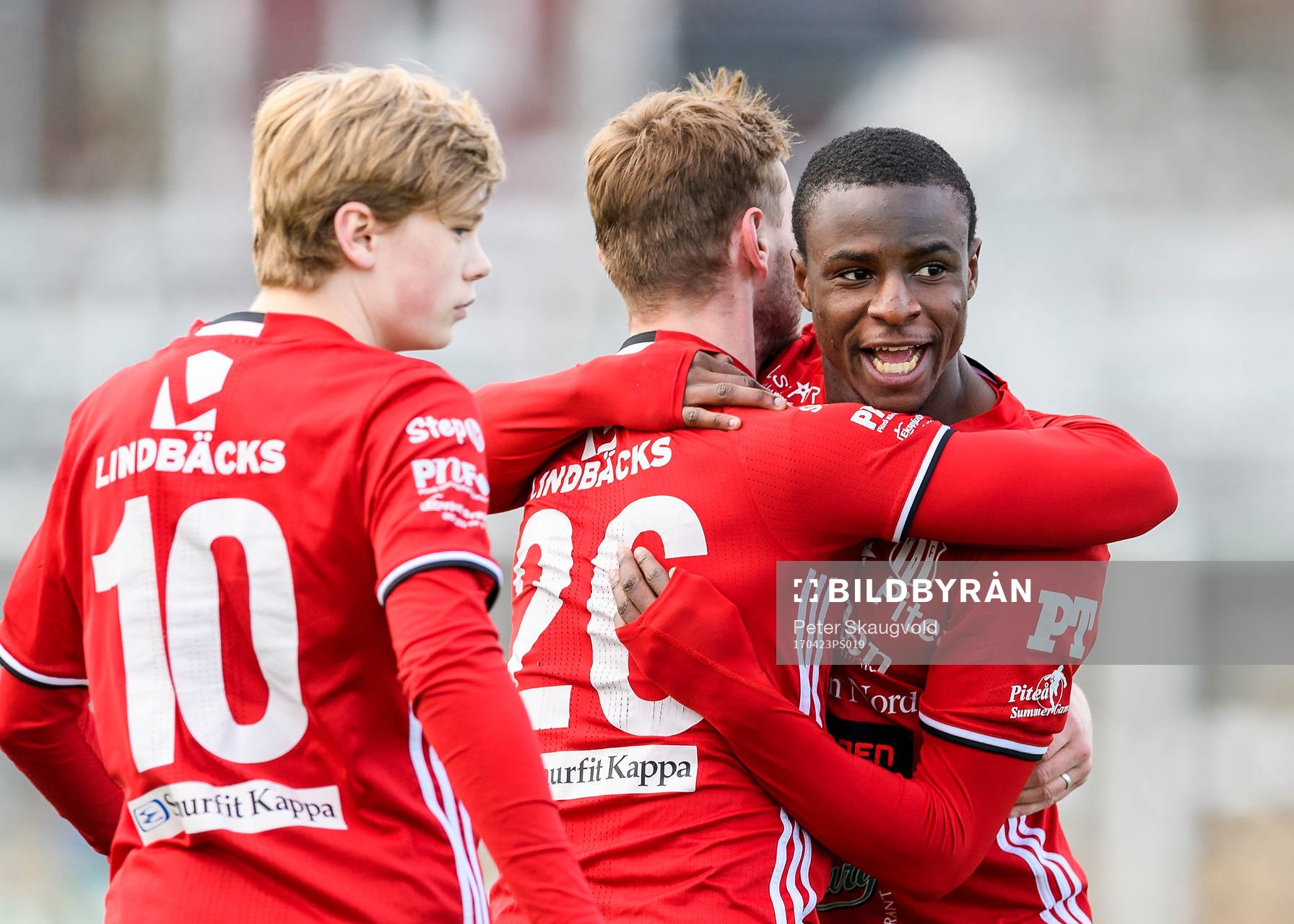 Piteås Moses Duckrell jublar