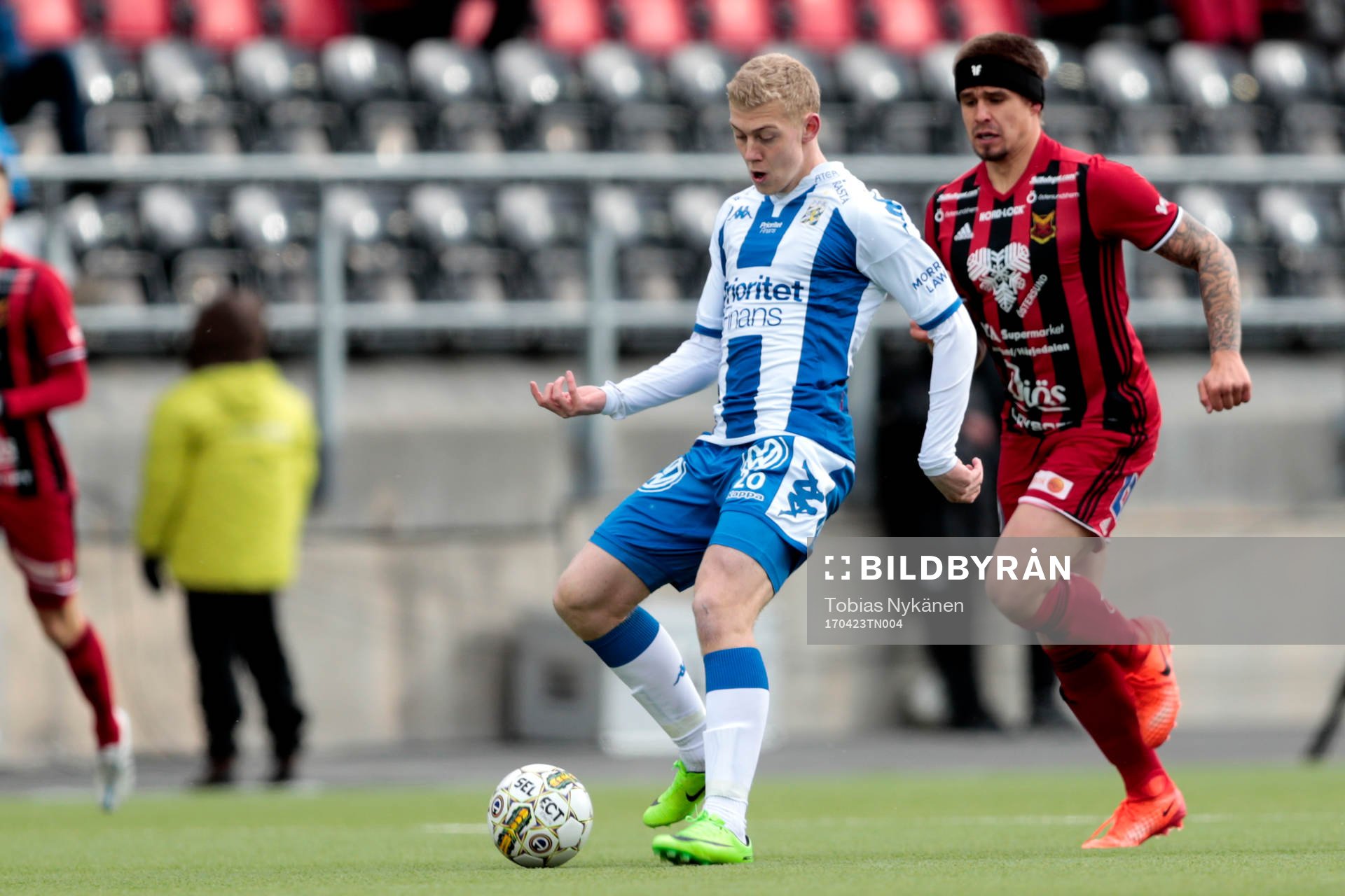 IFK Göteborgs Henrik Björdal och Östersunds Douglas