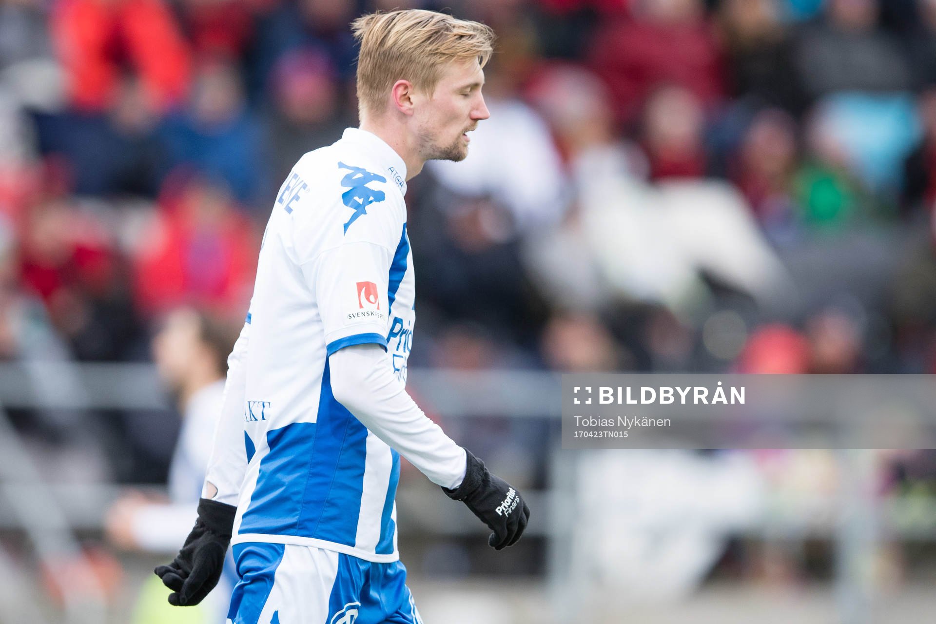 IFK Göteborgs Sebastian Eriksson deppar