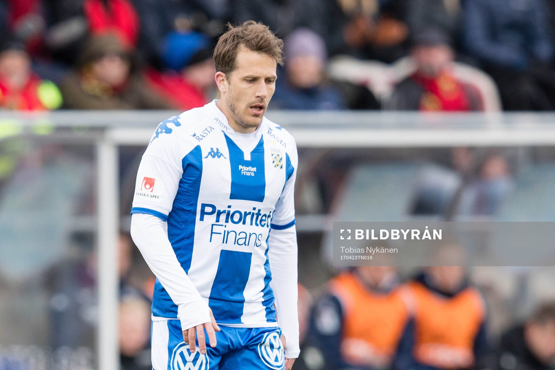 IFK Göteborgs Tobias Hysen deppar
