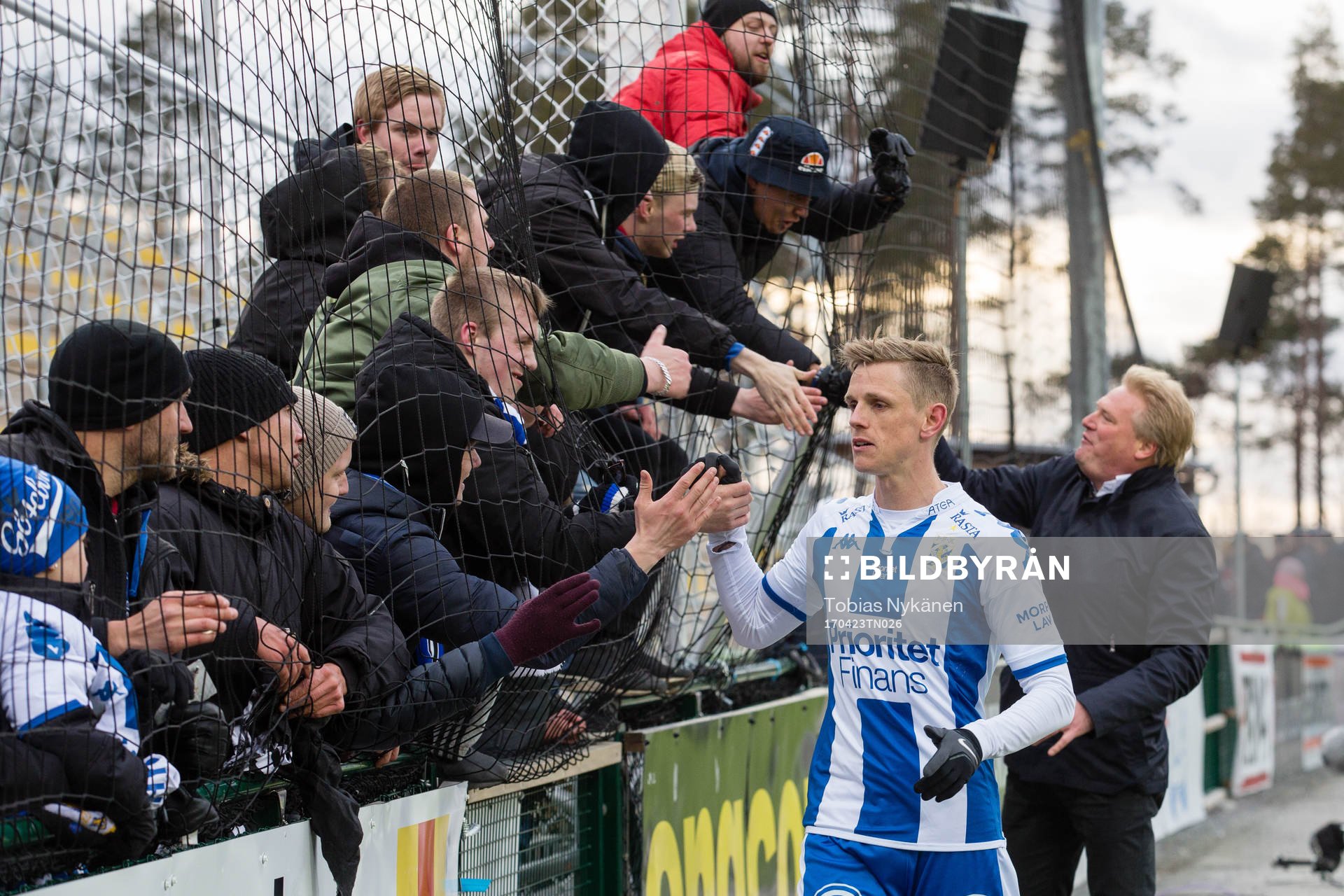 IFK Göteborgs Sören Rieks och tränare Jörgen