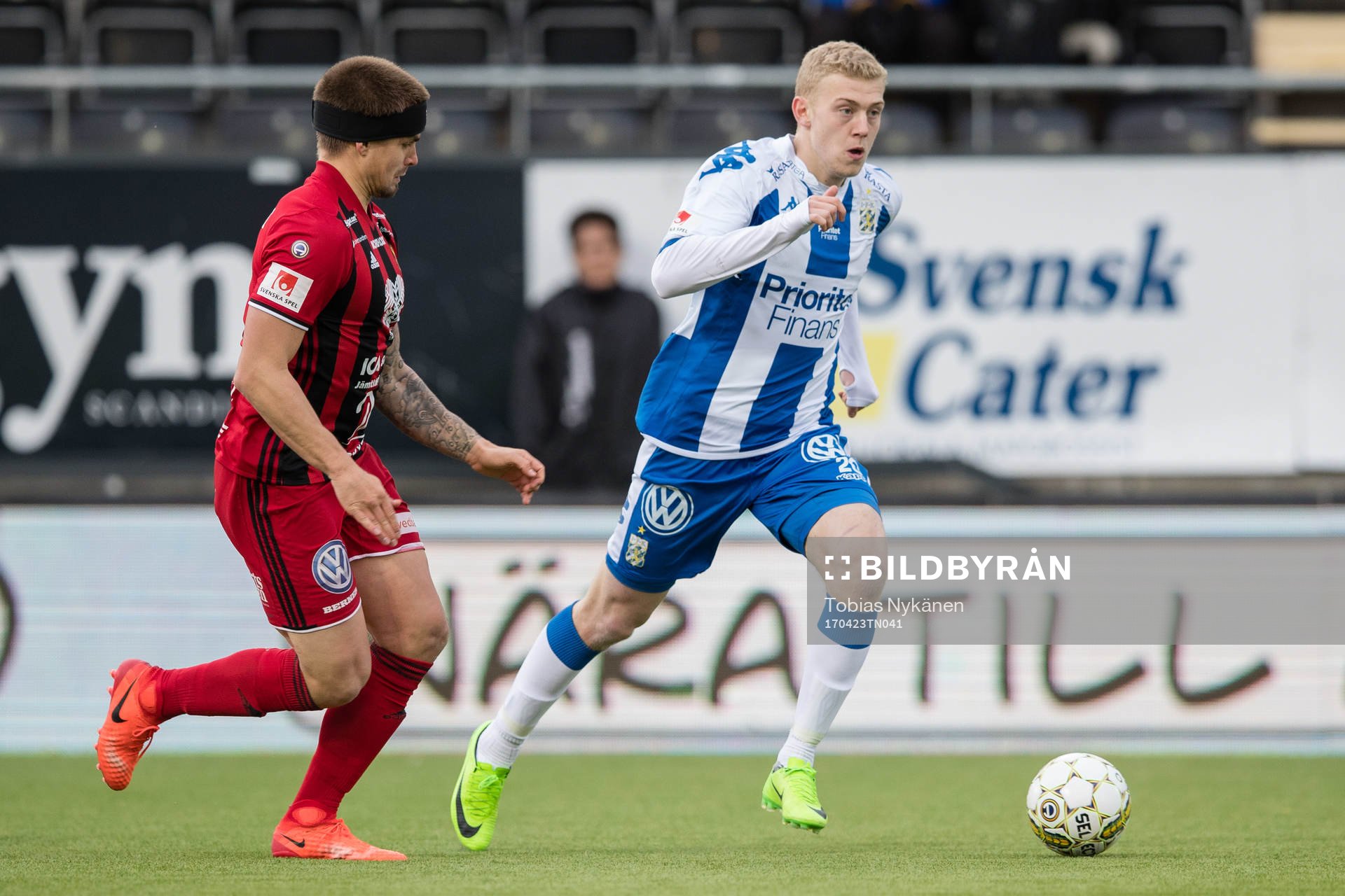 IFK Göteborgs Henrik Björdalmot Östersunds Douglas