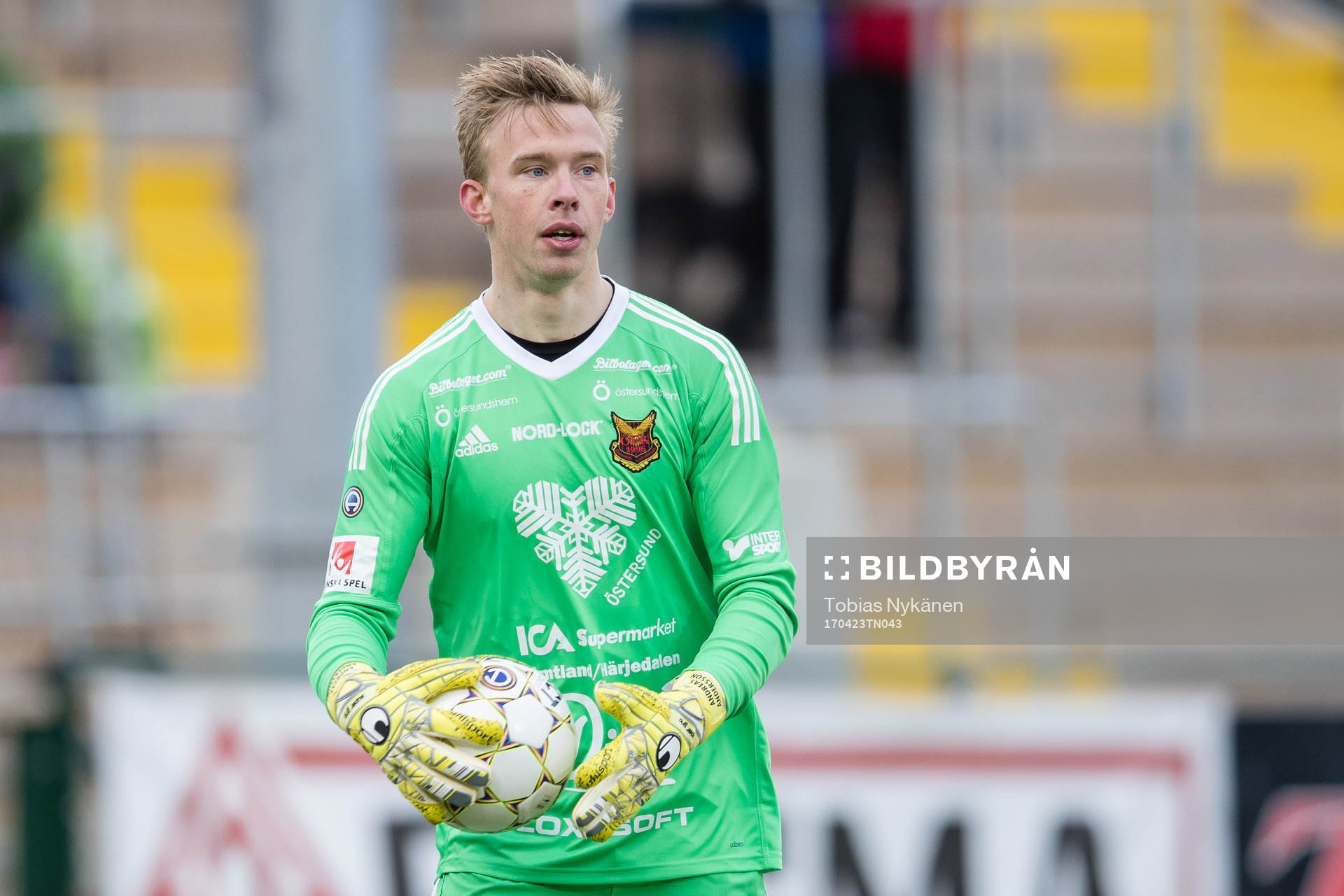 Östersunds målvakt Andreas Andersson