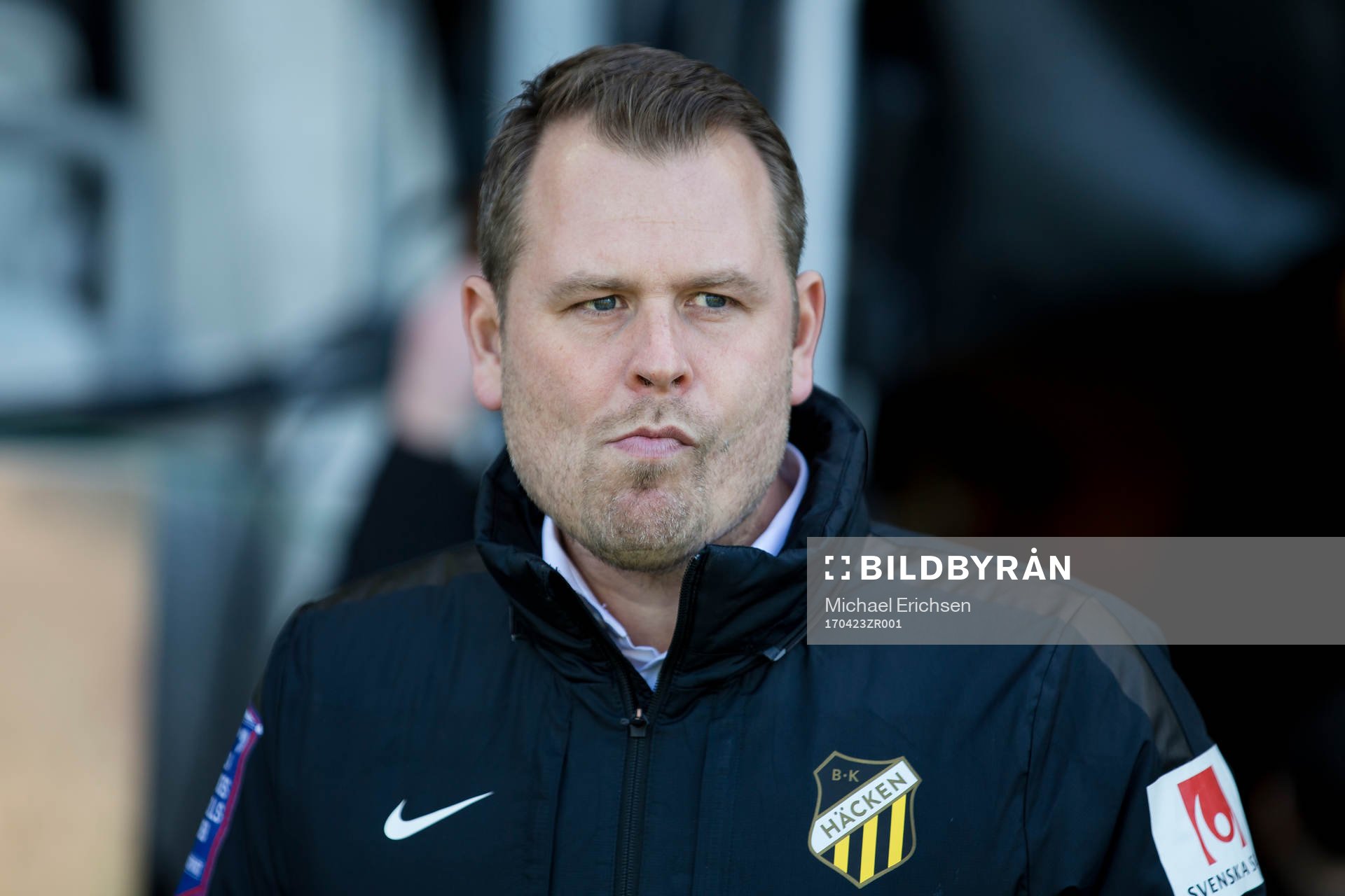 Häckens tränare Mikael Stahre