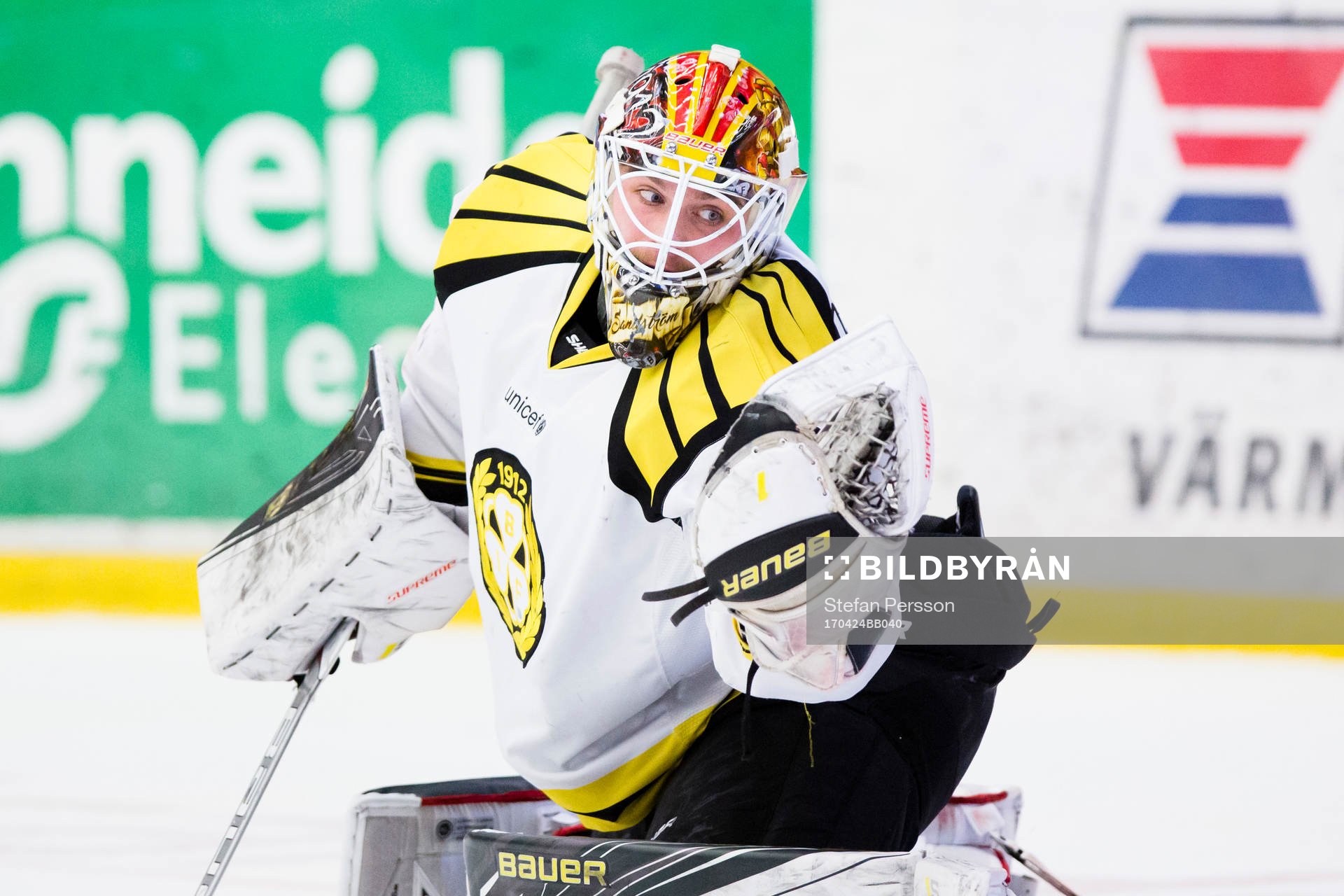 Brynäs målvakt Felix Sandström