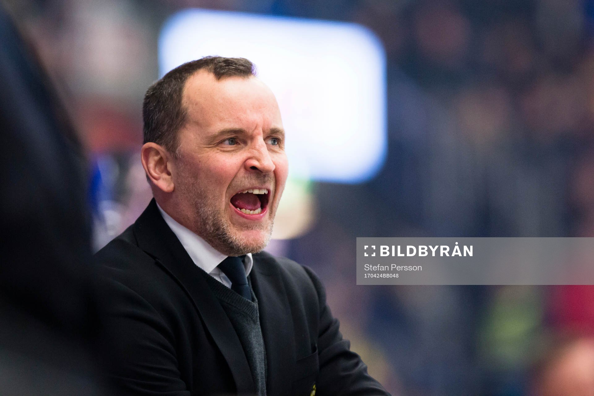 Brynäs tränare Thomas Berglund