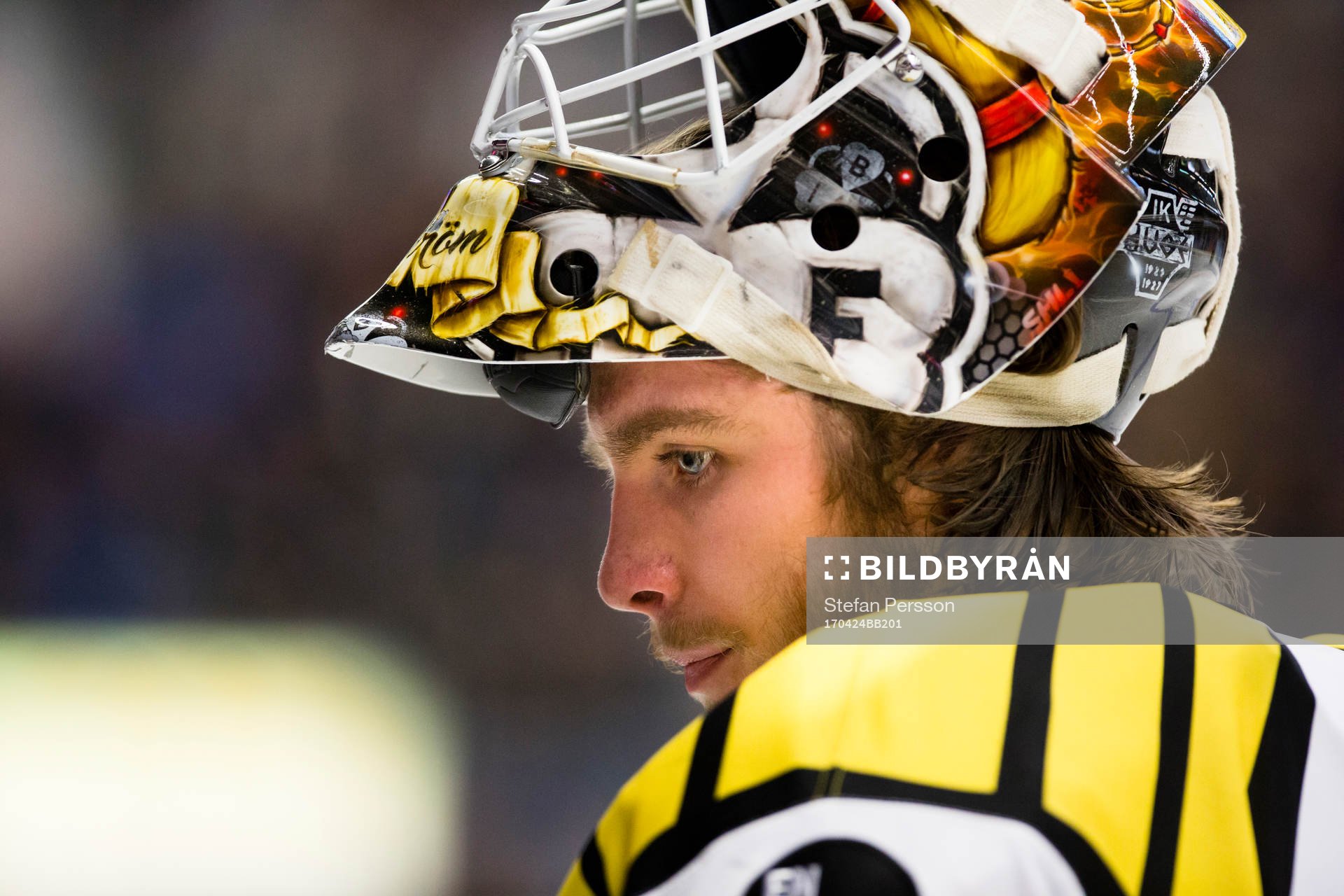 Brynäs målvakt Felix Sandström