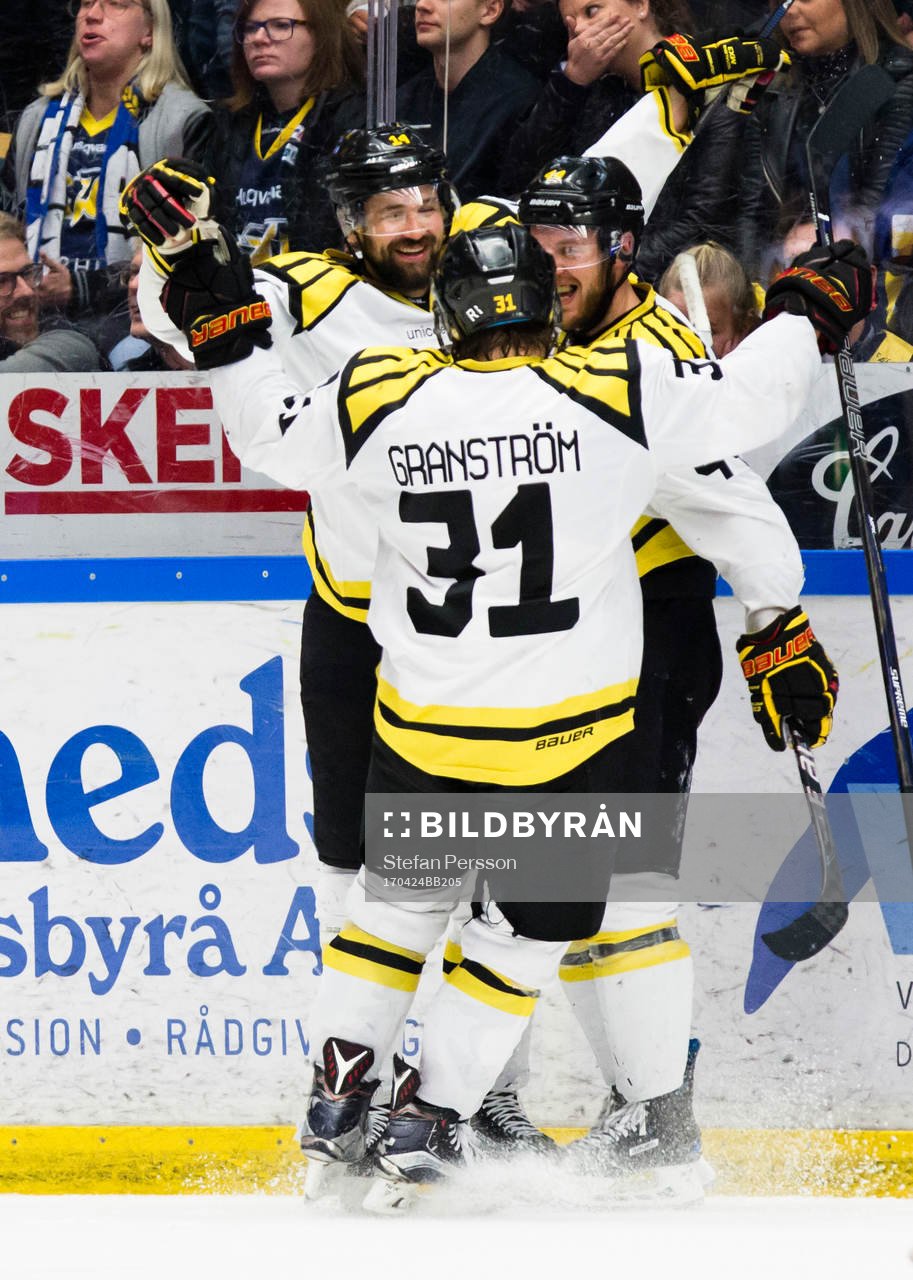 Brynäs Johan Alcén, Jonathan Granström och Jacob