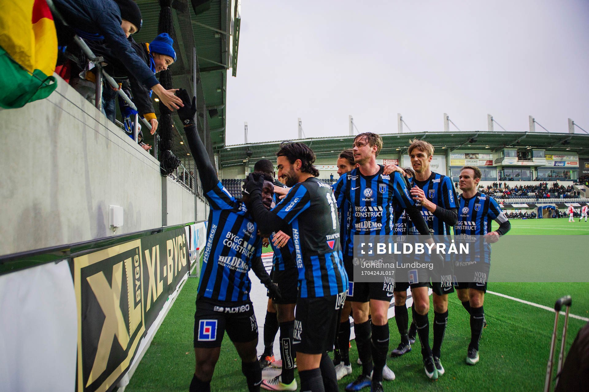 Sirius spelare jublar