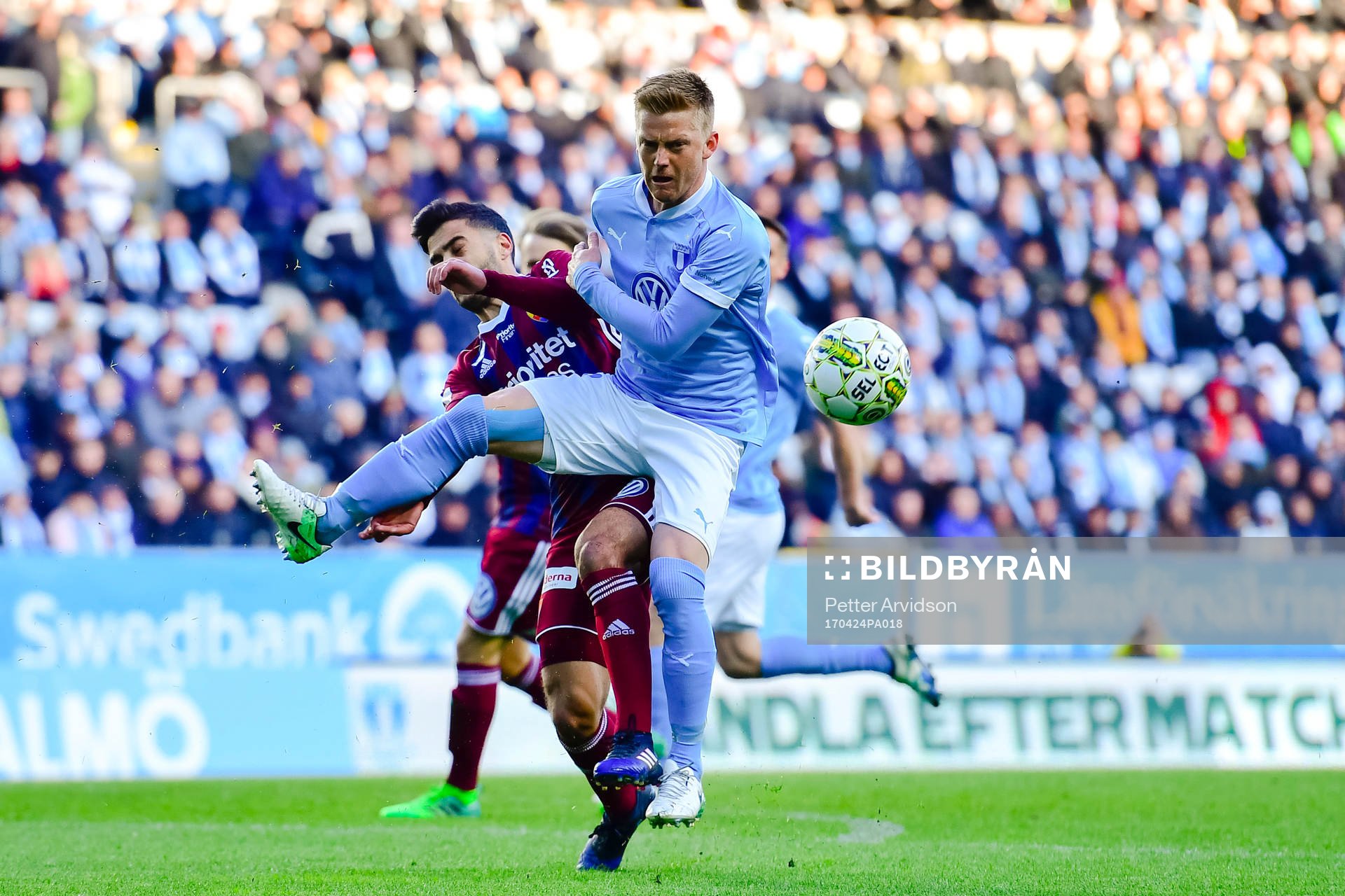 Malmö FFs Anders Christiansen och Djurgårdens Othman El