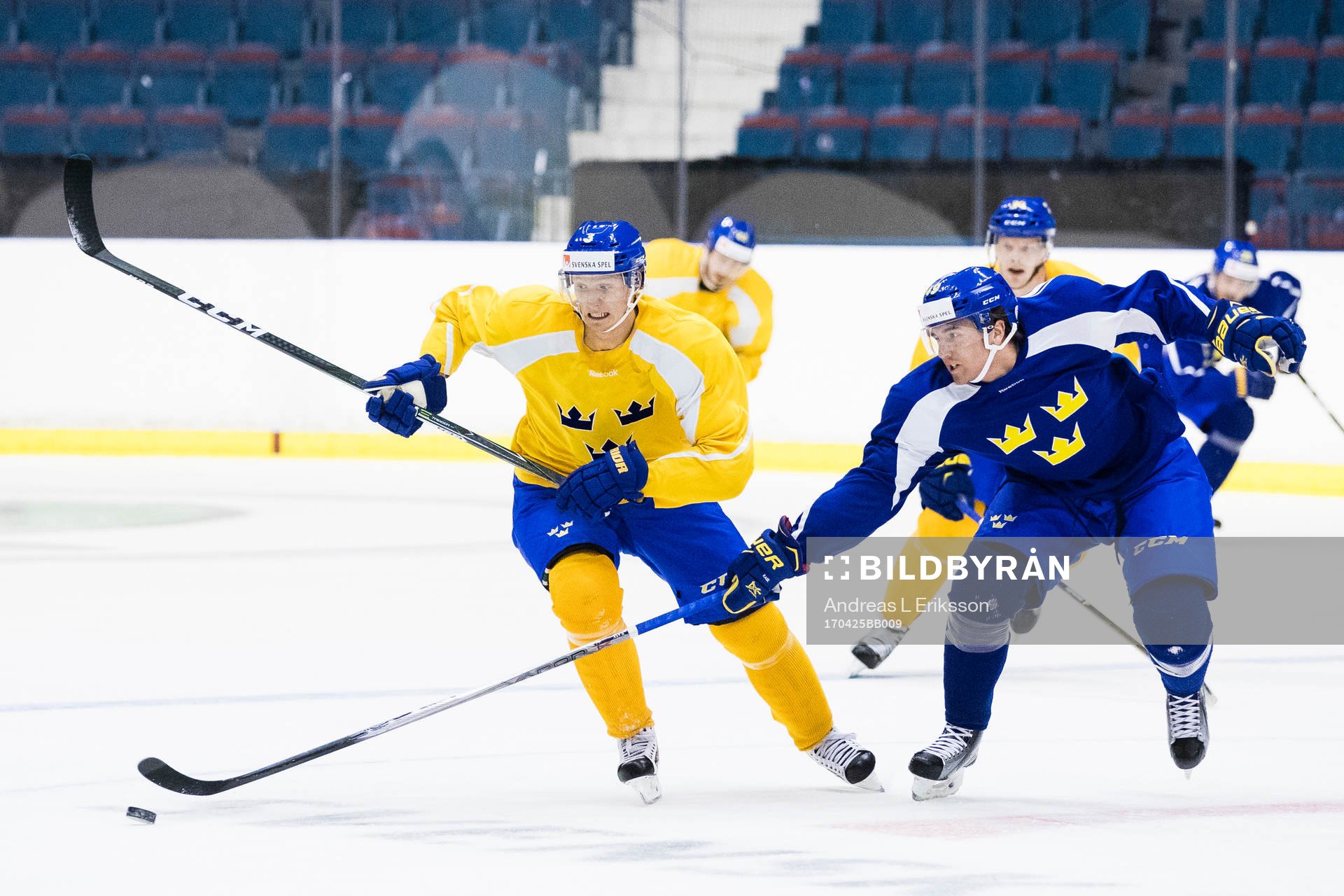 Sveriges John Klingberg och Calle Rosén