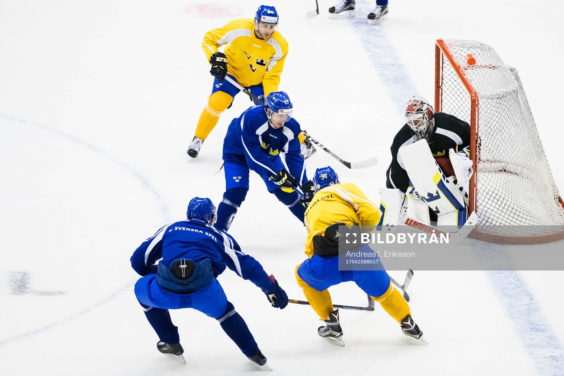 Sveriges Eric Martinsson, Pär Lindholm och Carl Söderberg