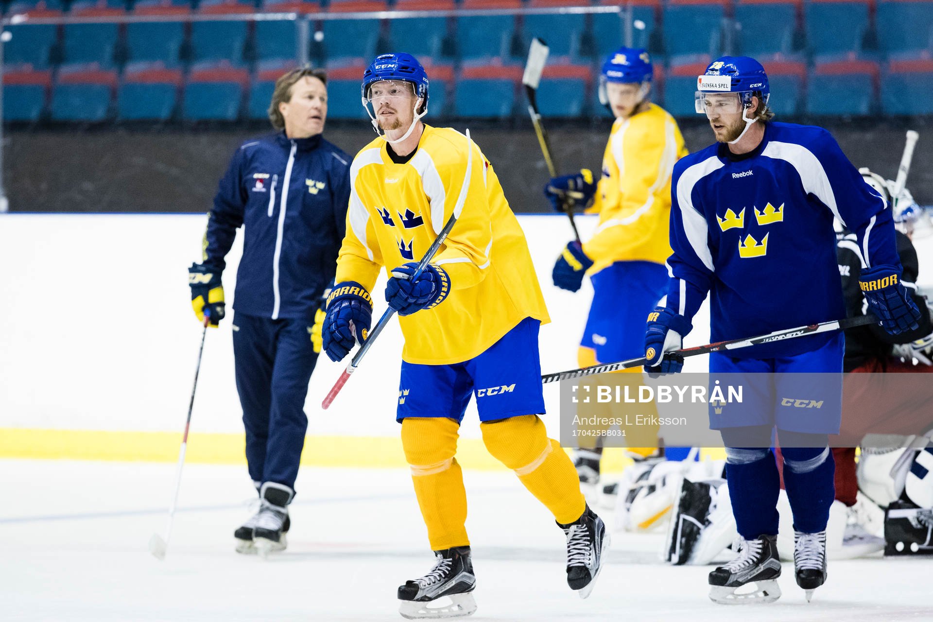 Sveriges Joakim Nordström och Elias Lindholm