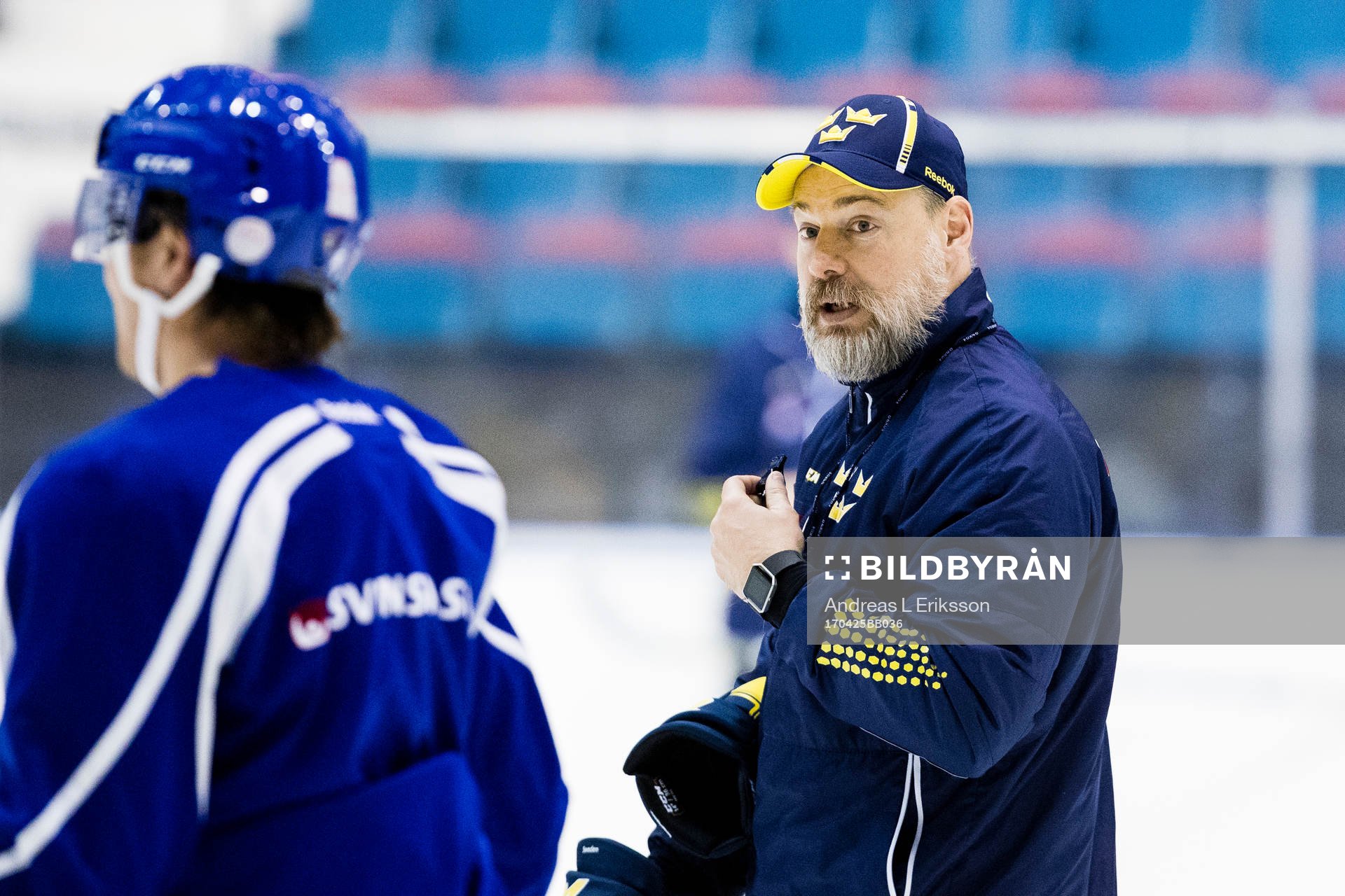 Sveriges förbundskapten Rikard Grönborg