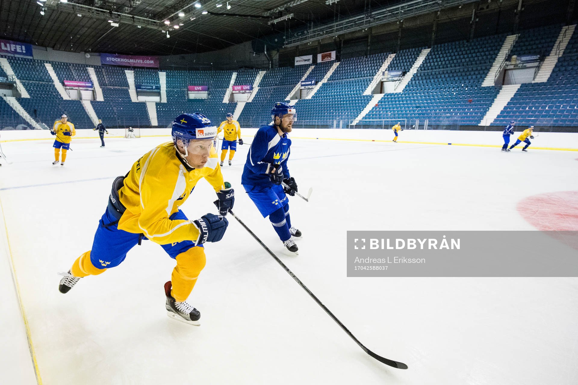 Sveriges Richard Gynge och Linus Omark