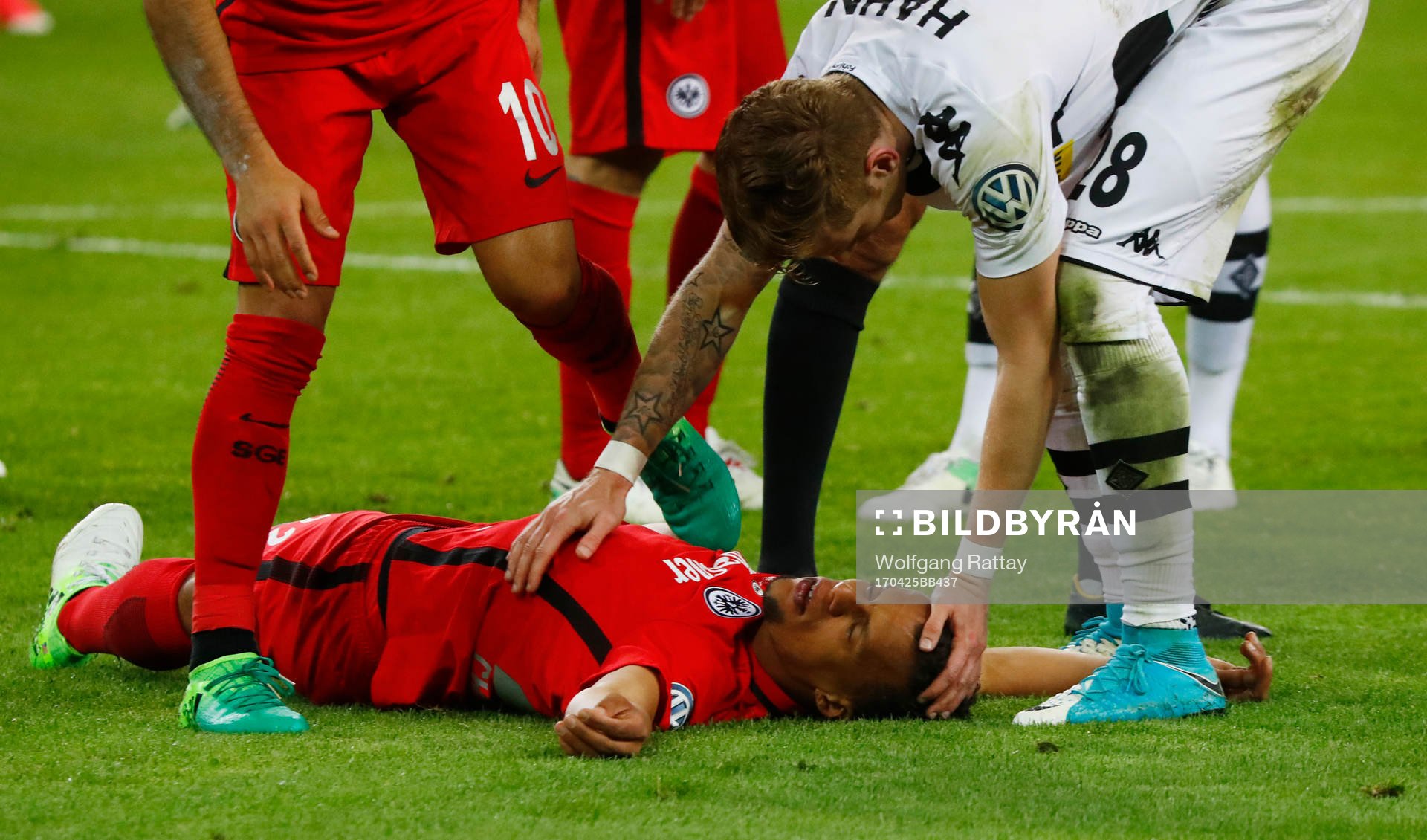 Fotboll, Tyska Cupen, Borussia Mönchengladbach - Eintracht