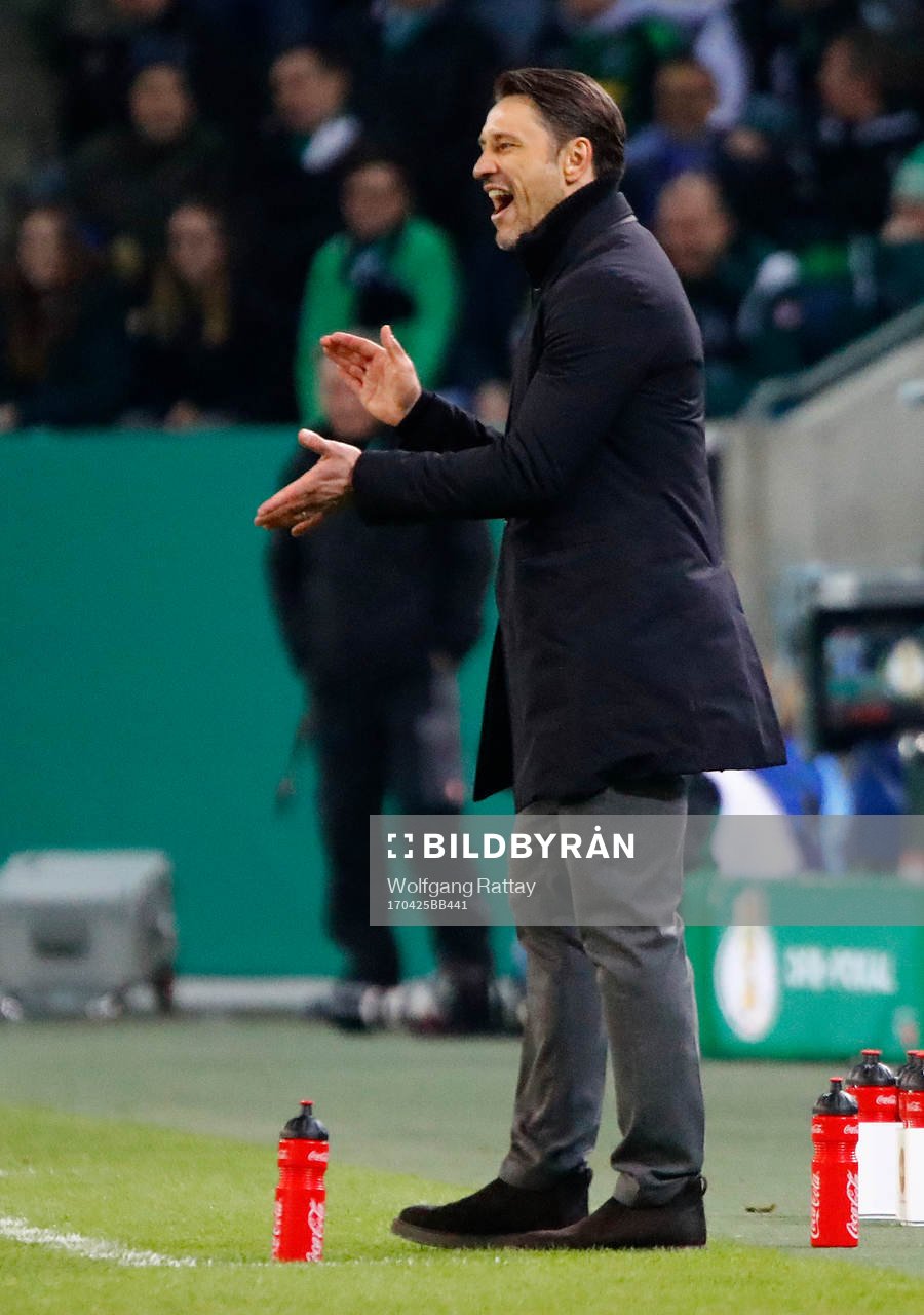 Fotboll, Tyska Cupen, Borussia Mönchengladbach - Eintracht