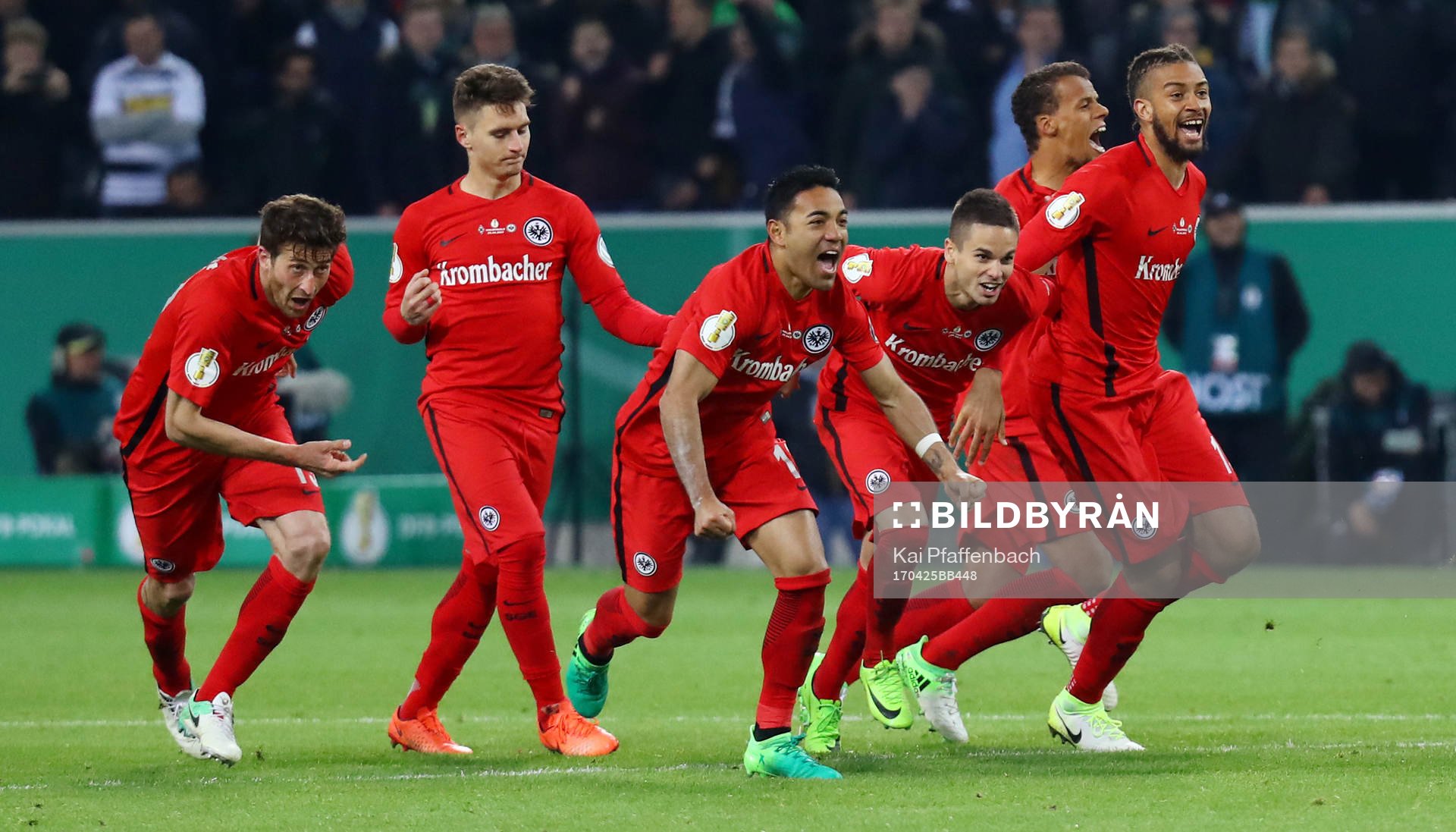 Fotboll, Tyska Cupen, Borussia Mönchengladbach - Eintracht