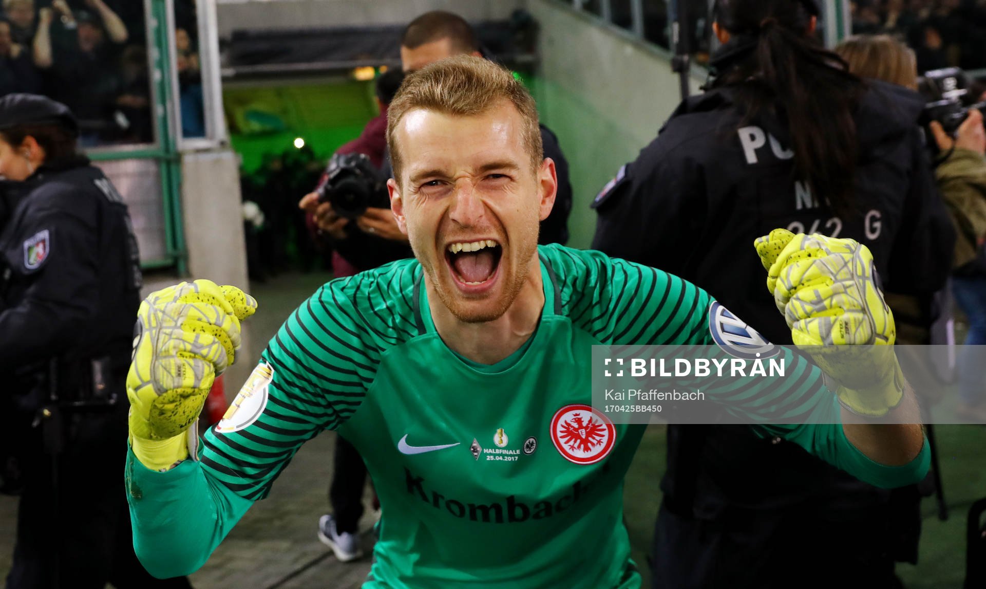 Fotboll, Tyska Cupen, Borussia Mönchengladbach - Eintracht