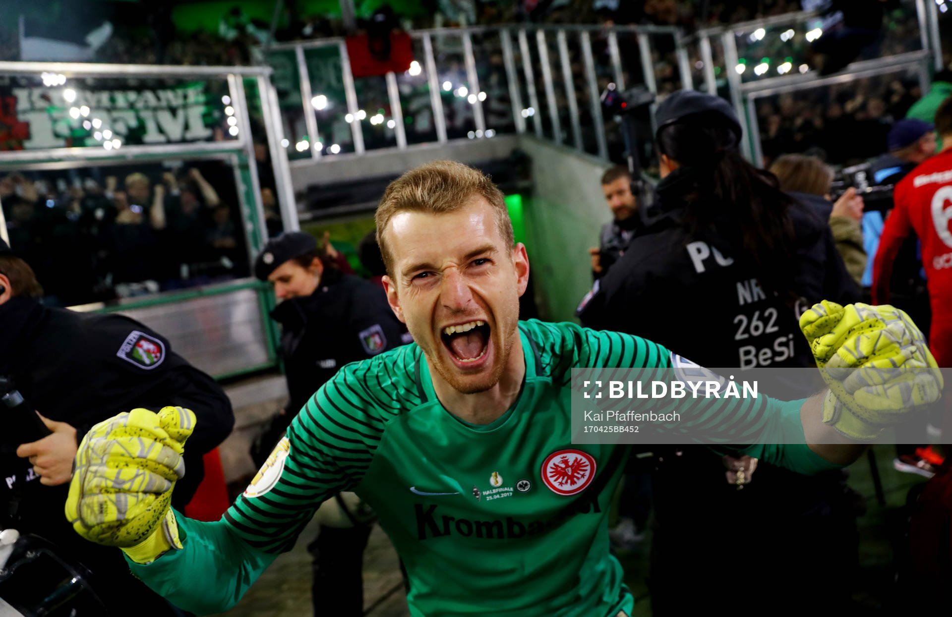 Fotboll, Tyska Cupen, Borussia Mönchengladbach - Eintracht
