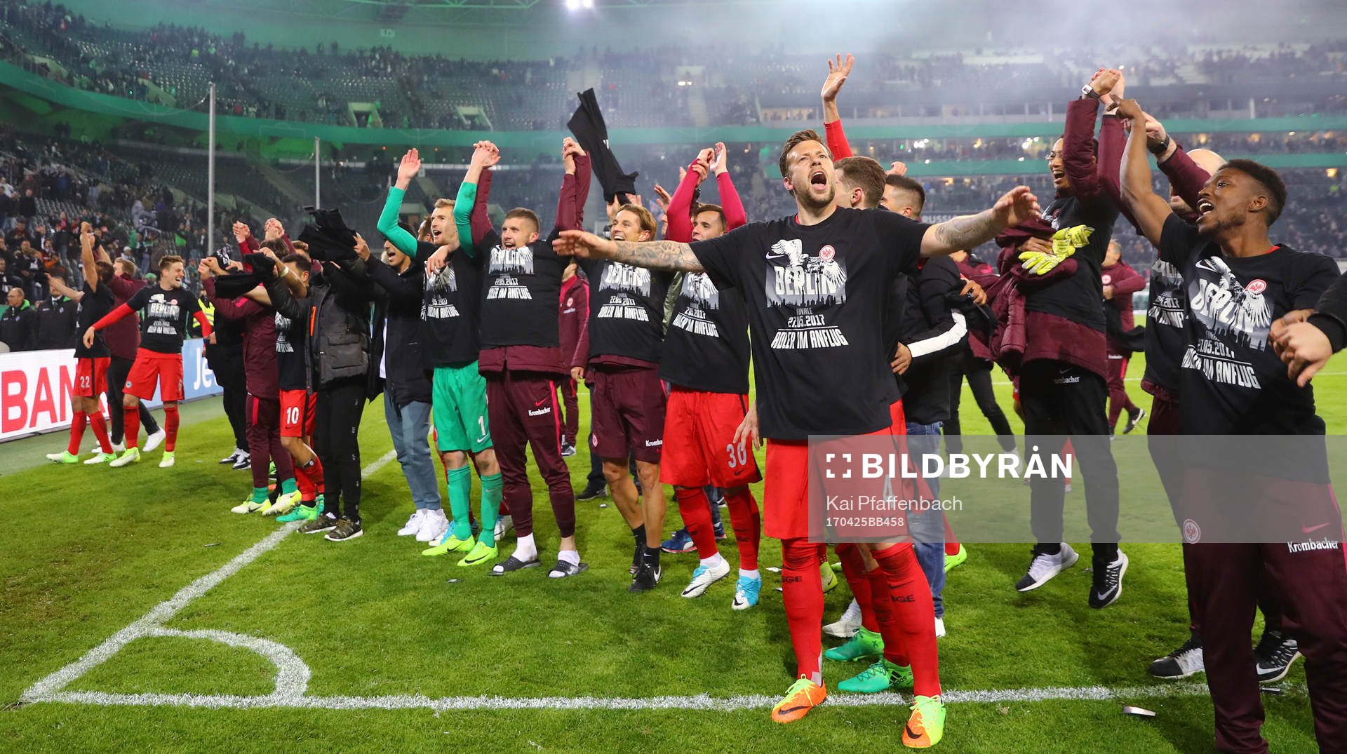 Fotboll, Tyska Cupen, Borussia Mönchengladbach - Eintracht
