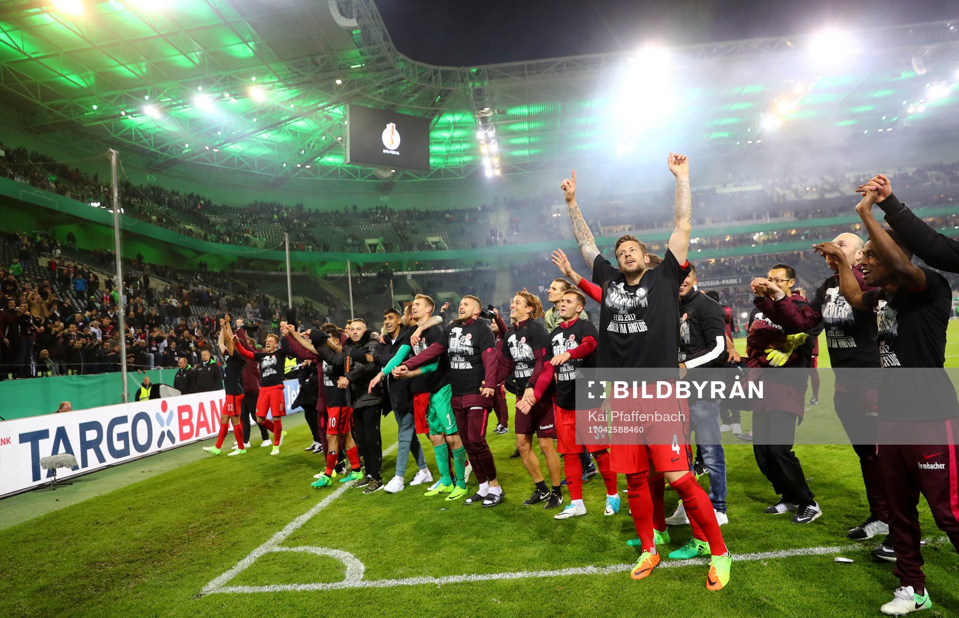 Fotboll, Tyska Cupen, Borussia Mönchengladbach - Eintracht