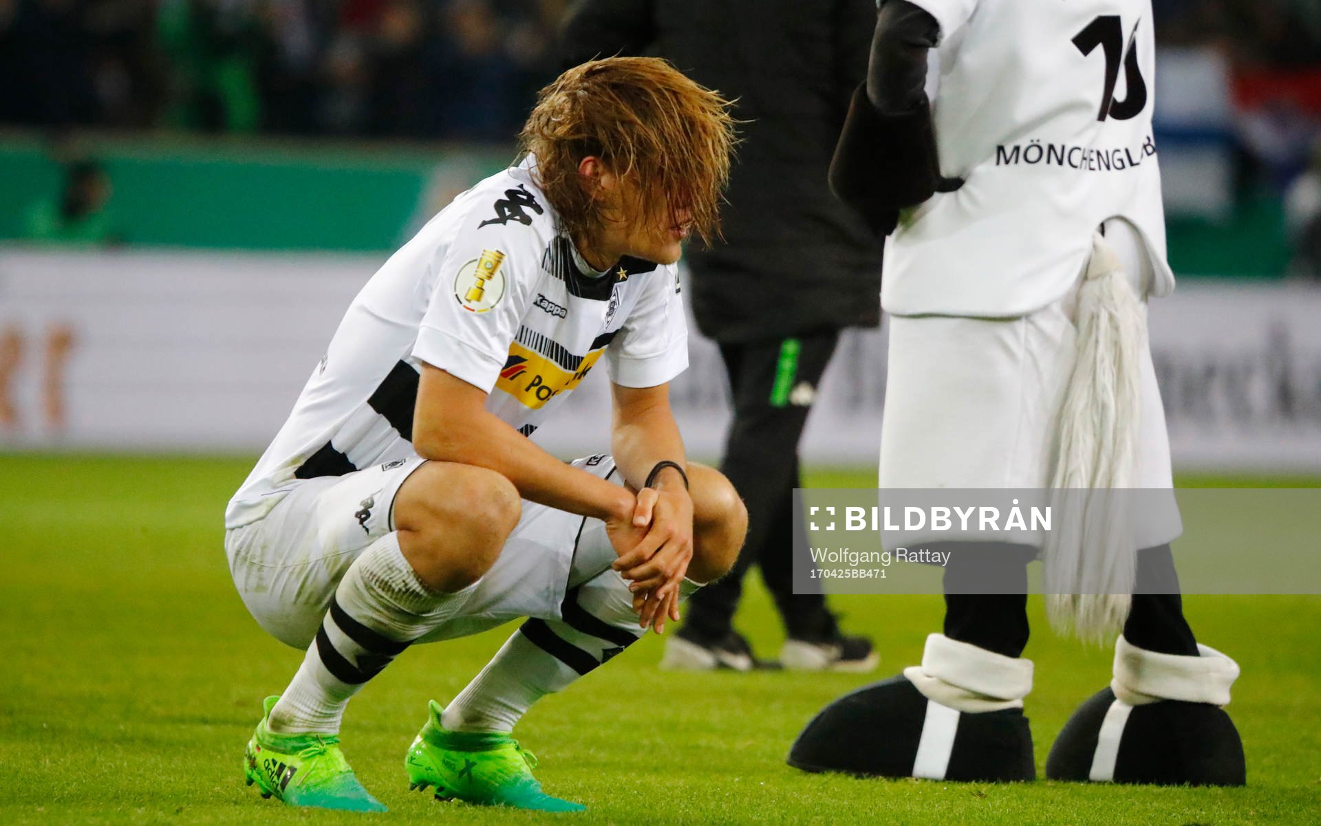Fotboll, Tyska Cupen, Borussia Mönchengladbach - Eintracht