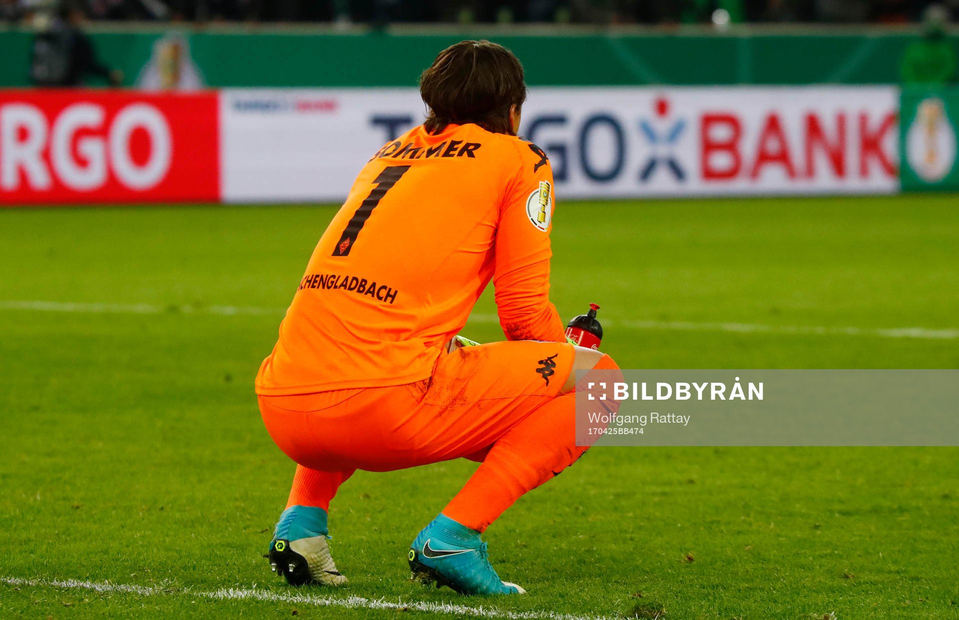 Fotboll, Tyska Cupen, Borussia Mönchengladbach - Eintracht