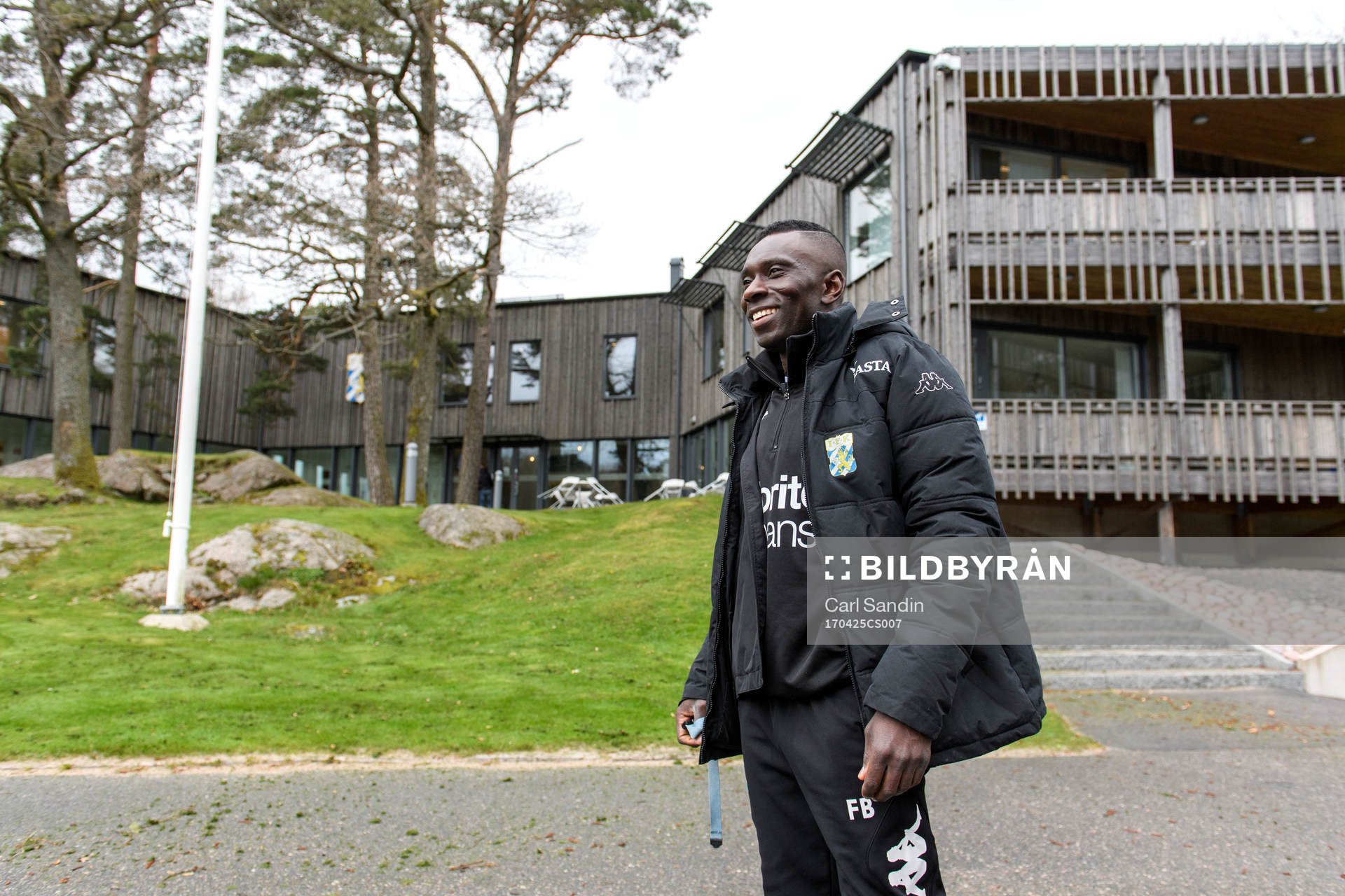 Frankie Boakye, assisterande tränare för IFK Göteborgs