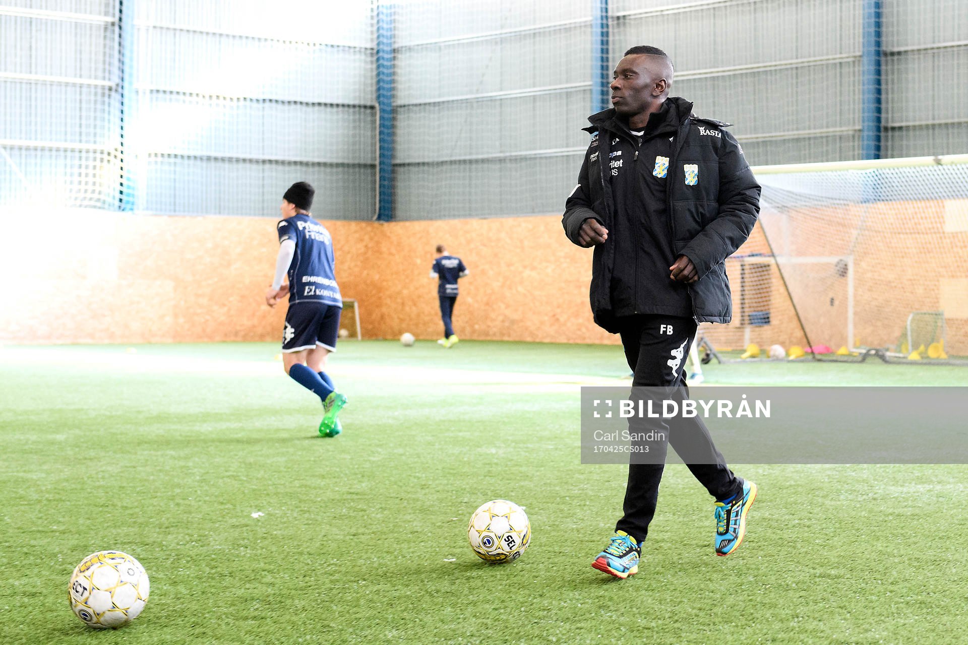 Frankie Boakye, assisterande tränare för IFK Göteborgs