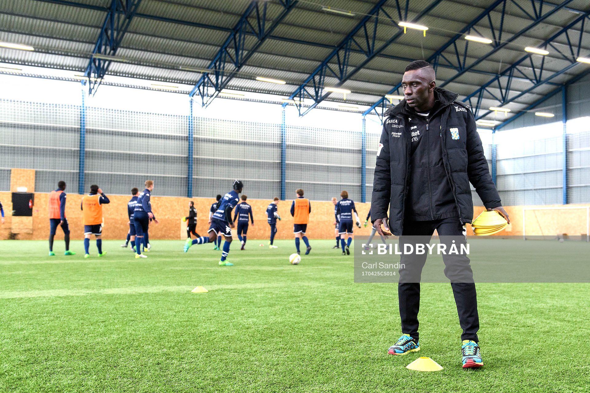 Frankie Boakye, assisterande tränare för IFK Göteborgs
