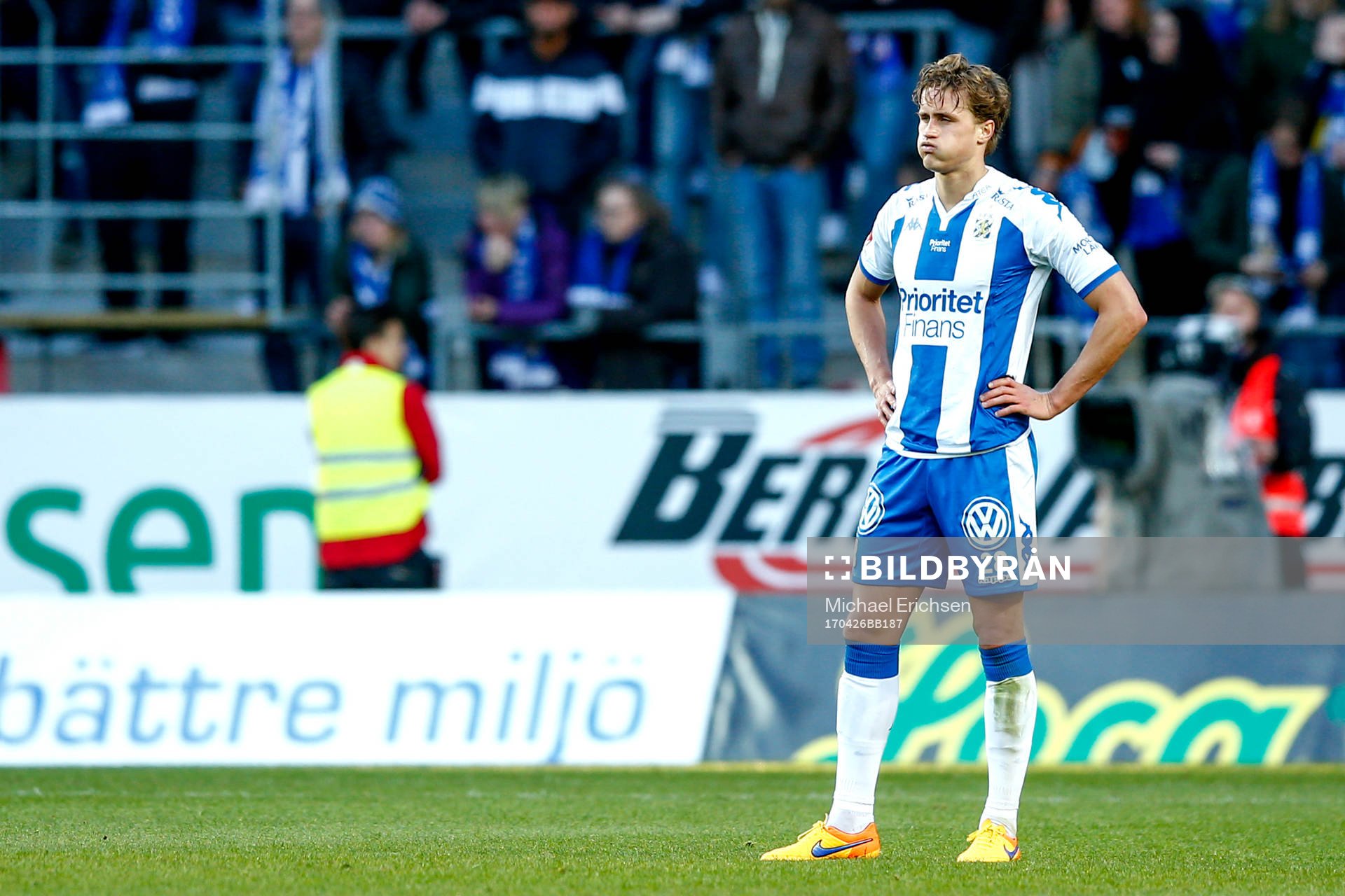 IFK Göteborgs Thomas Rogne deppar