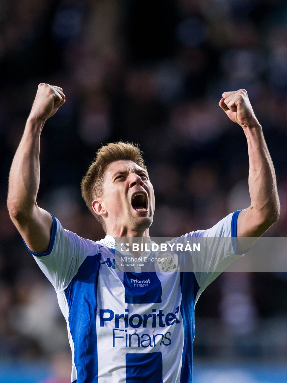 IFK Göteborgs Mikael Boman jublar
