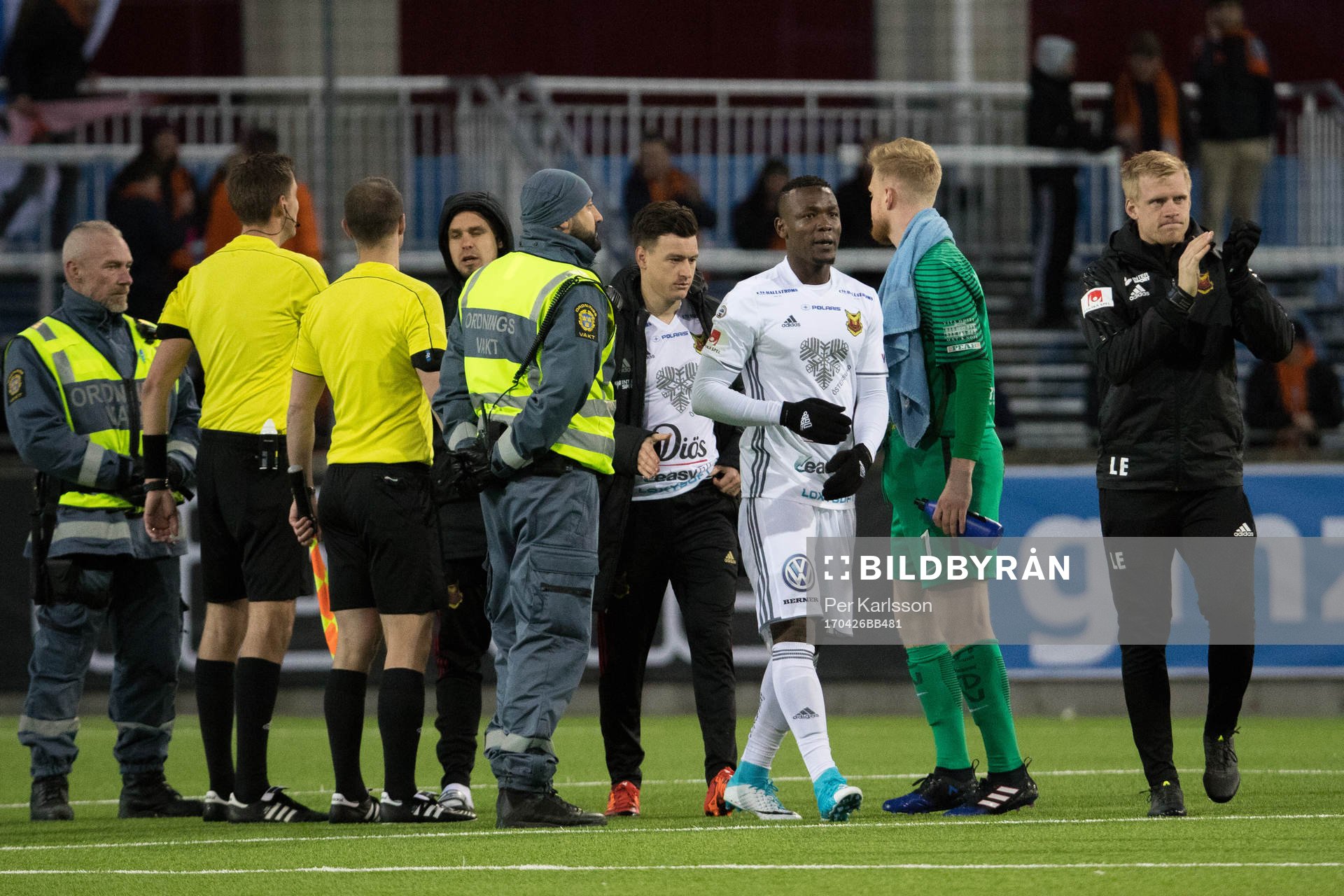 Östersunds tränare Graham Potter tackar