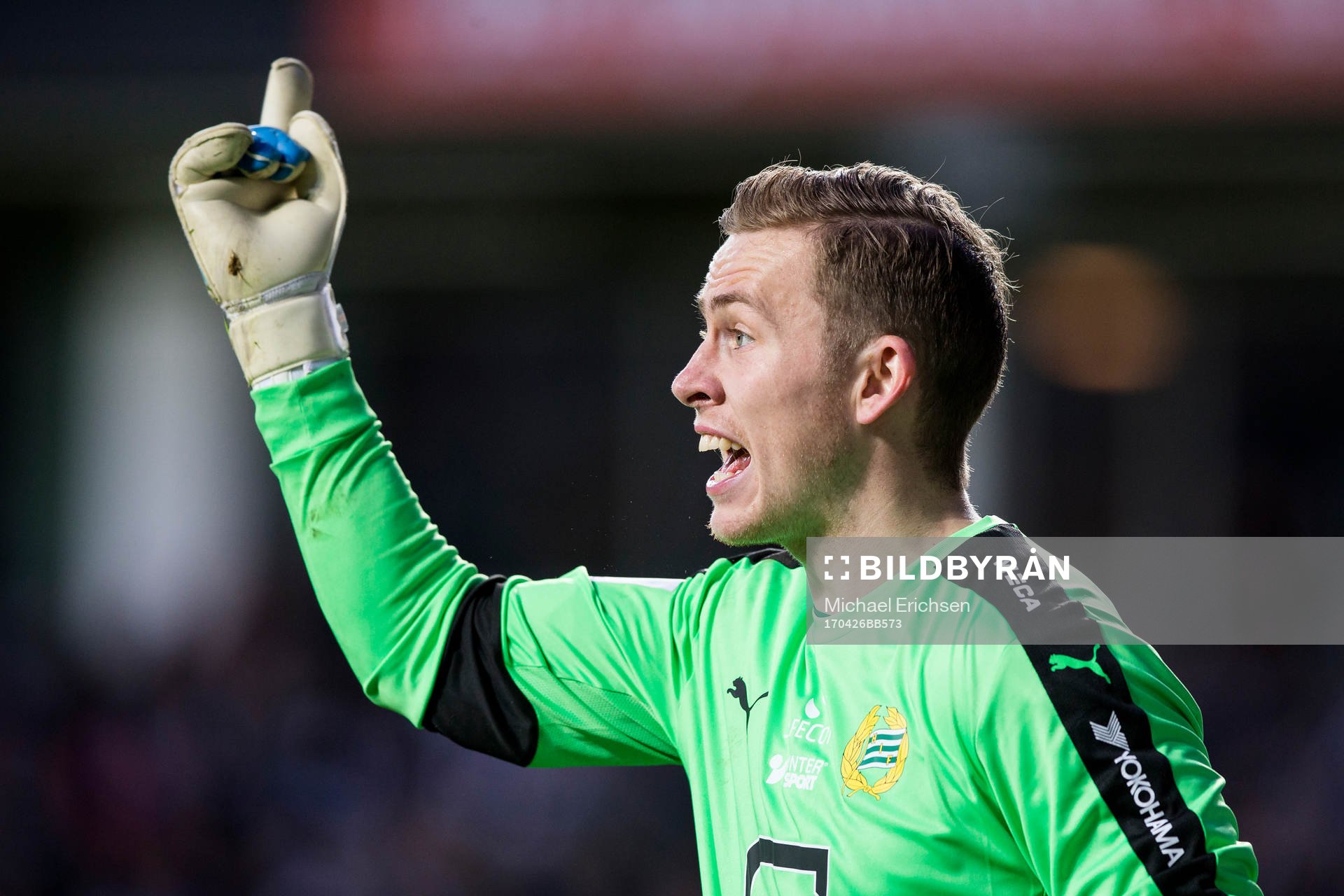 Hammarbys målvakt Ögmundur Kristinsson