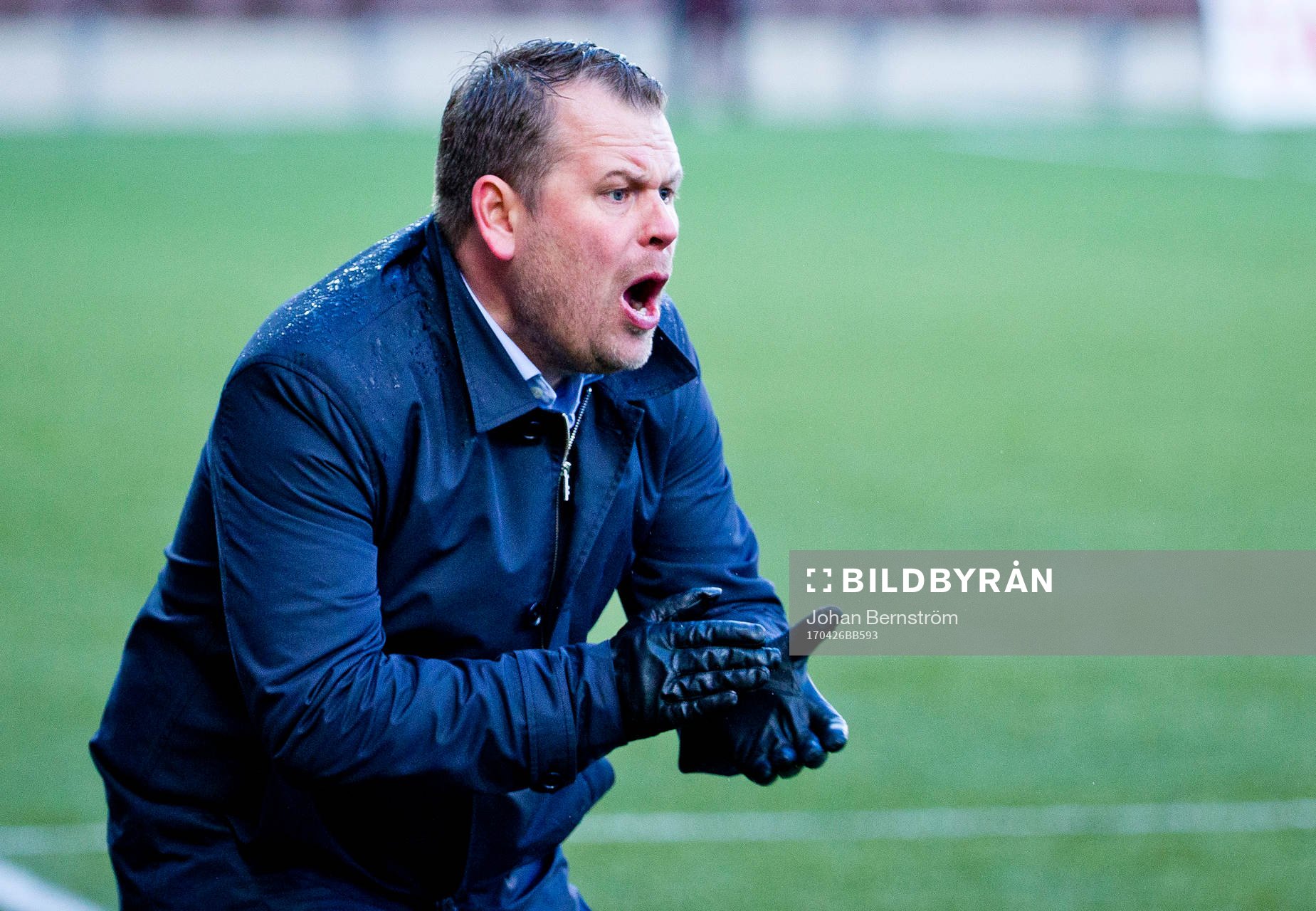 Häckens tränare Mikael Stahre