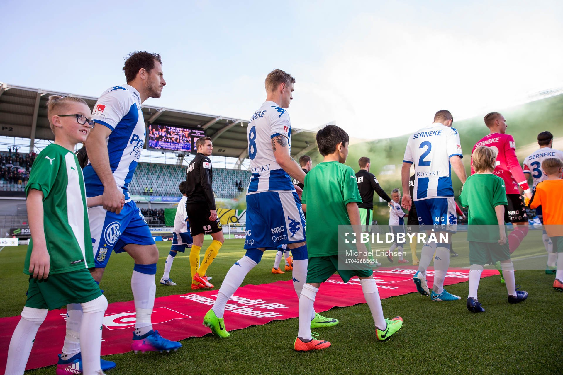 IFK GöteborgsTobias Hysen, Sören Rieks, Emil Salomonsson