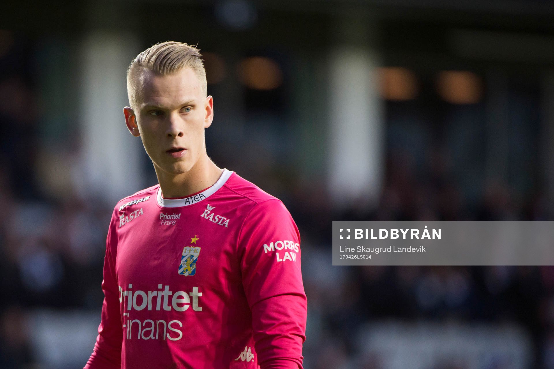 IFK Göteborgs målvakt Pontus Dahlberg
