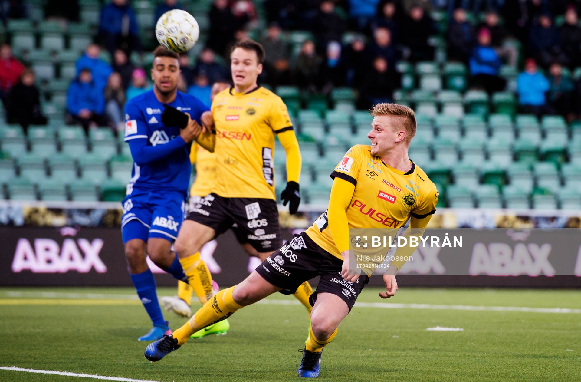 Elfsborgs Elfsborgs Per Frick nickar mot mål