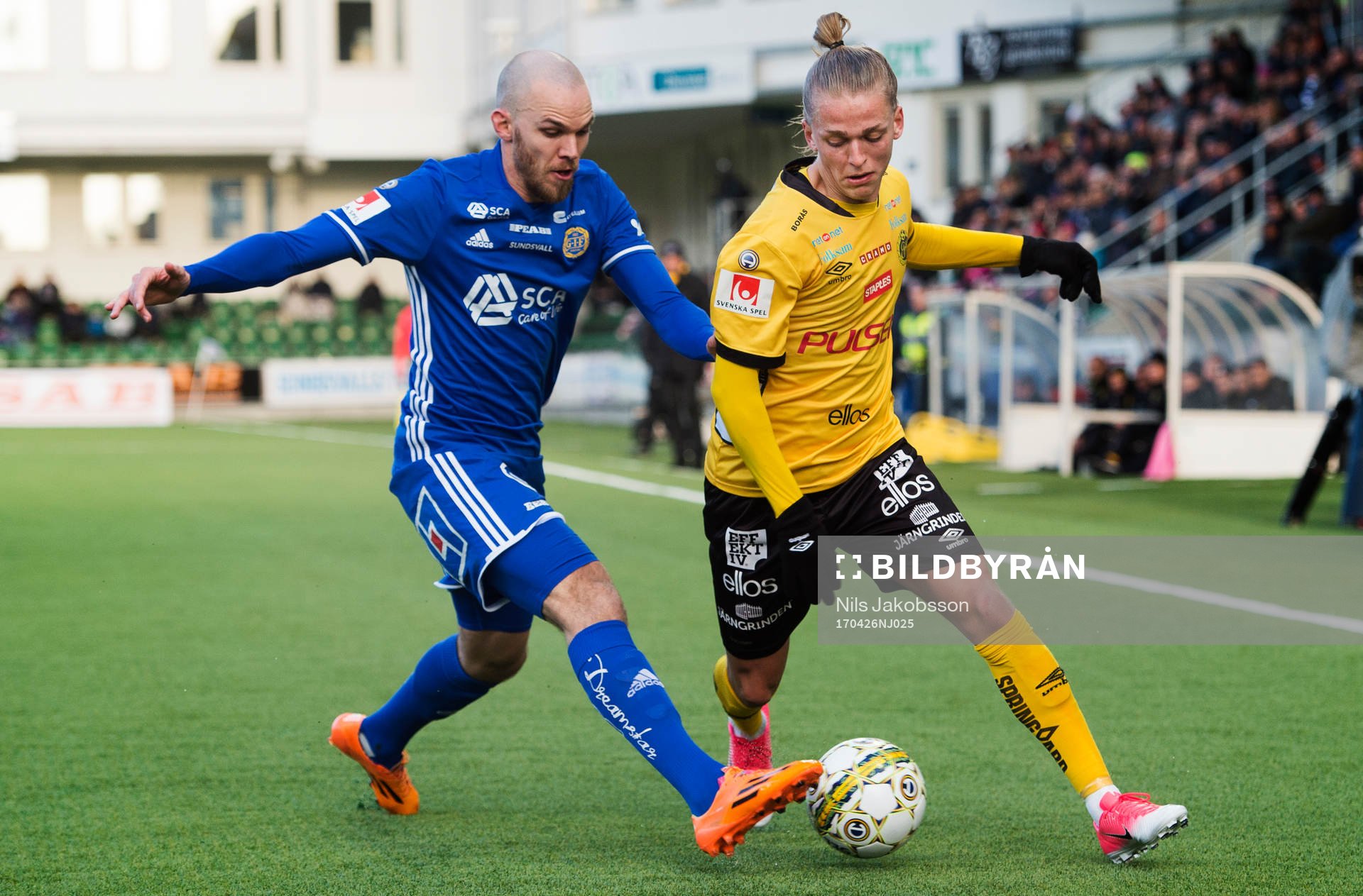 Sundsvalls Marcus Danielson och Elfsborgs Jesper Karlsson