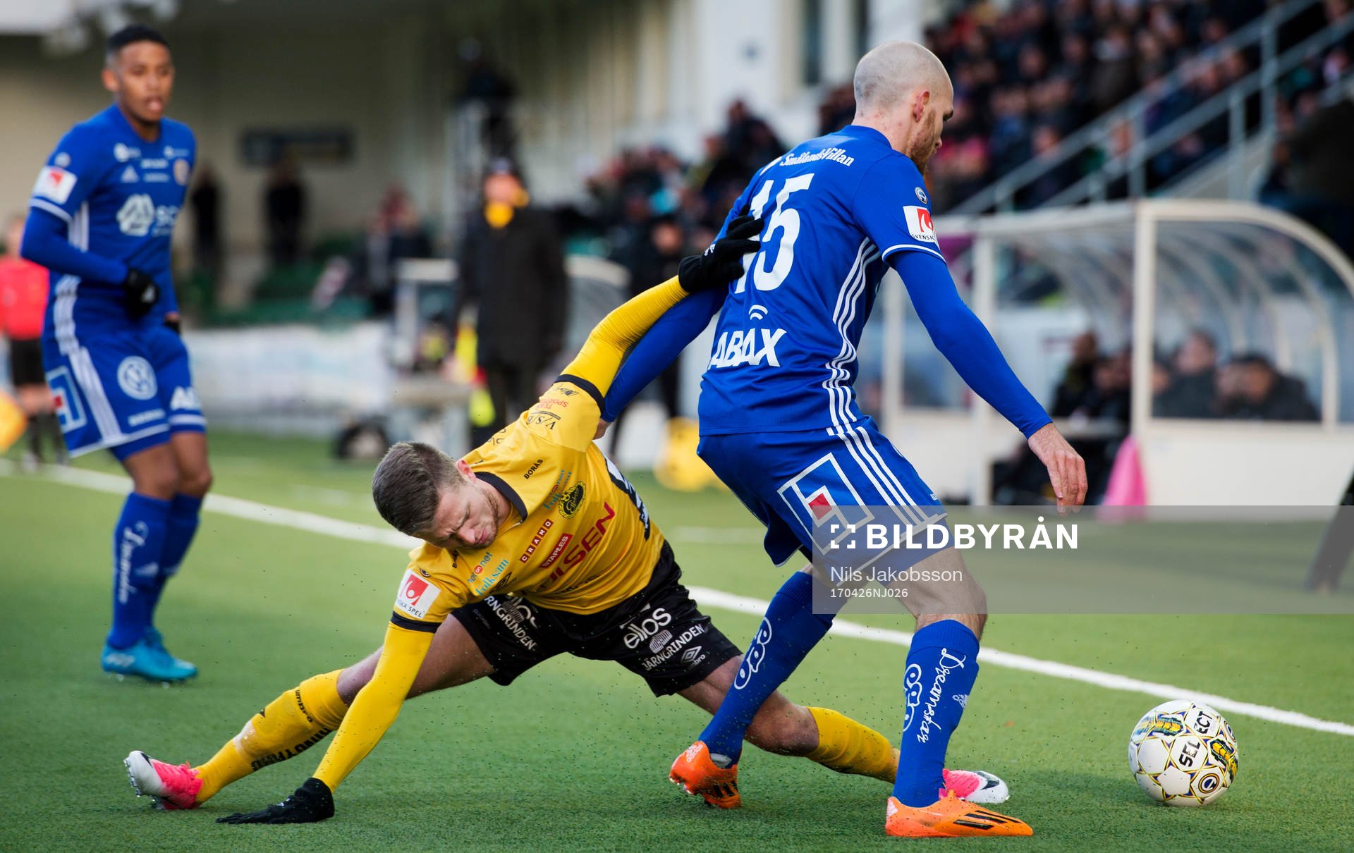 Elfsborgs Adam Lundqvist  och Sundsvalls Marcus Danielson