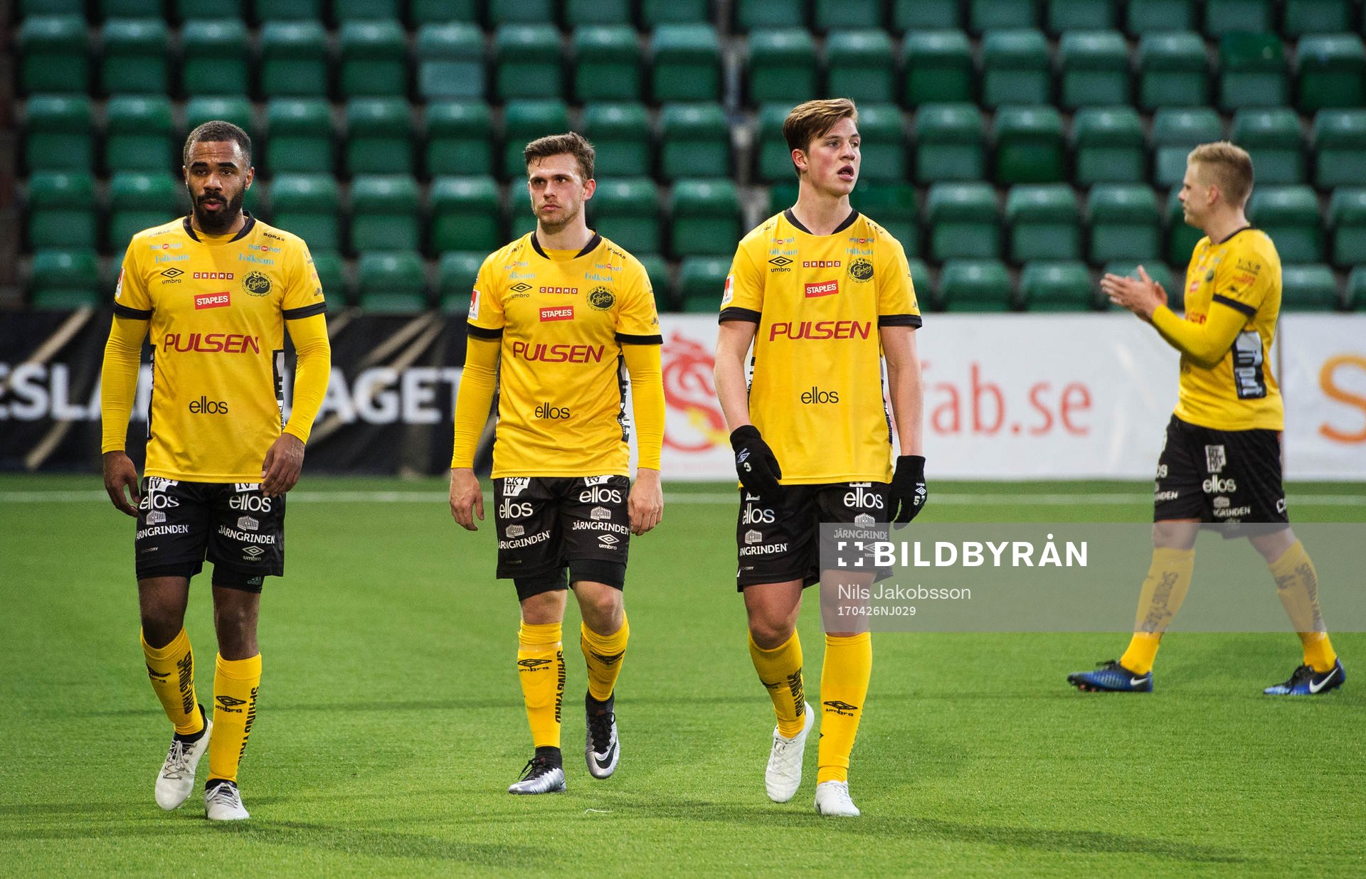Elfsborgs Alex Dyer, Jesper Manns och Simon Olsson deppar