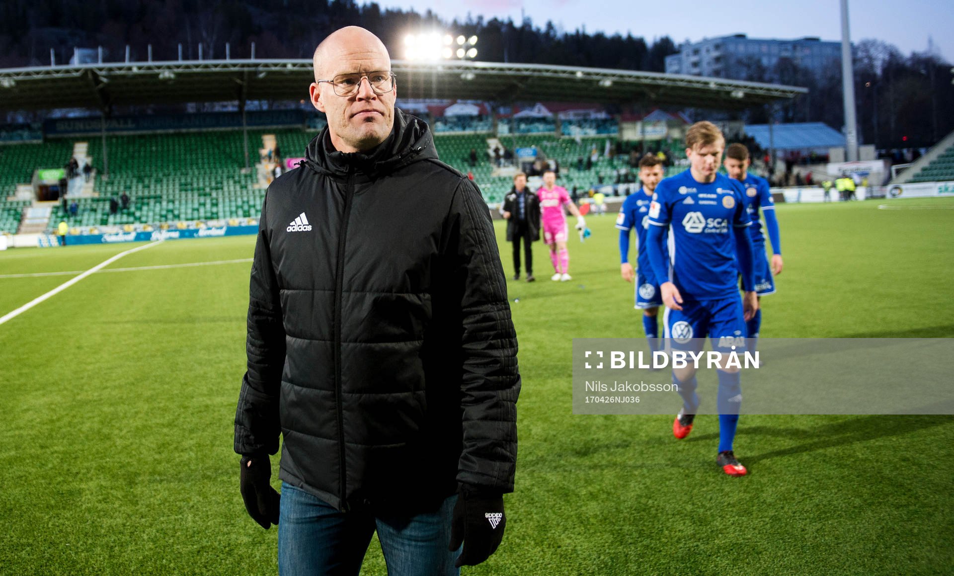 Sundsvalls tränare Joel Cedergren