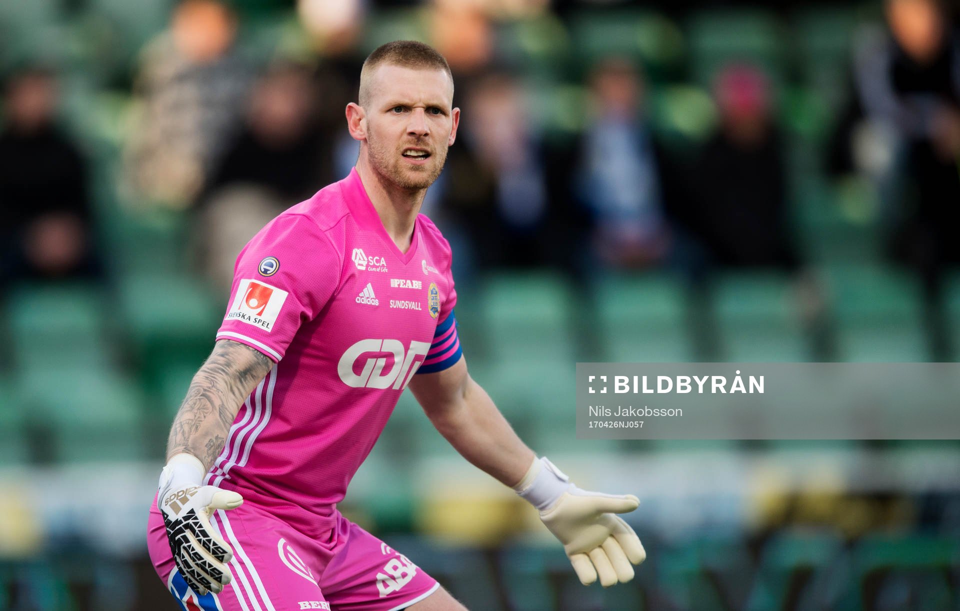 Sundsvalls målvakt Tommy Naurin