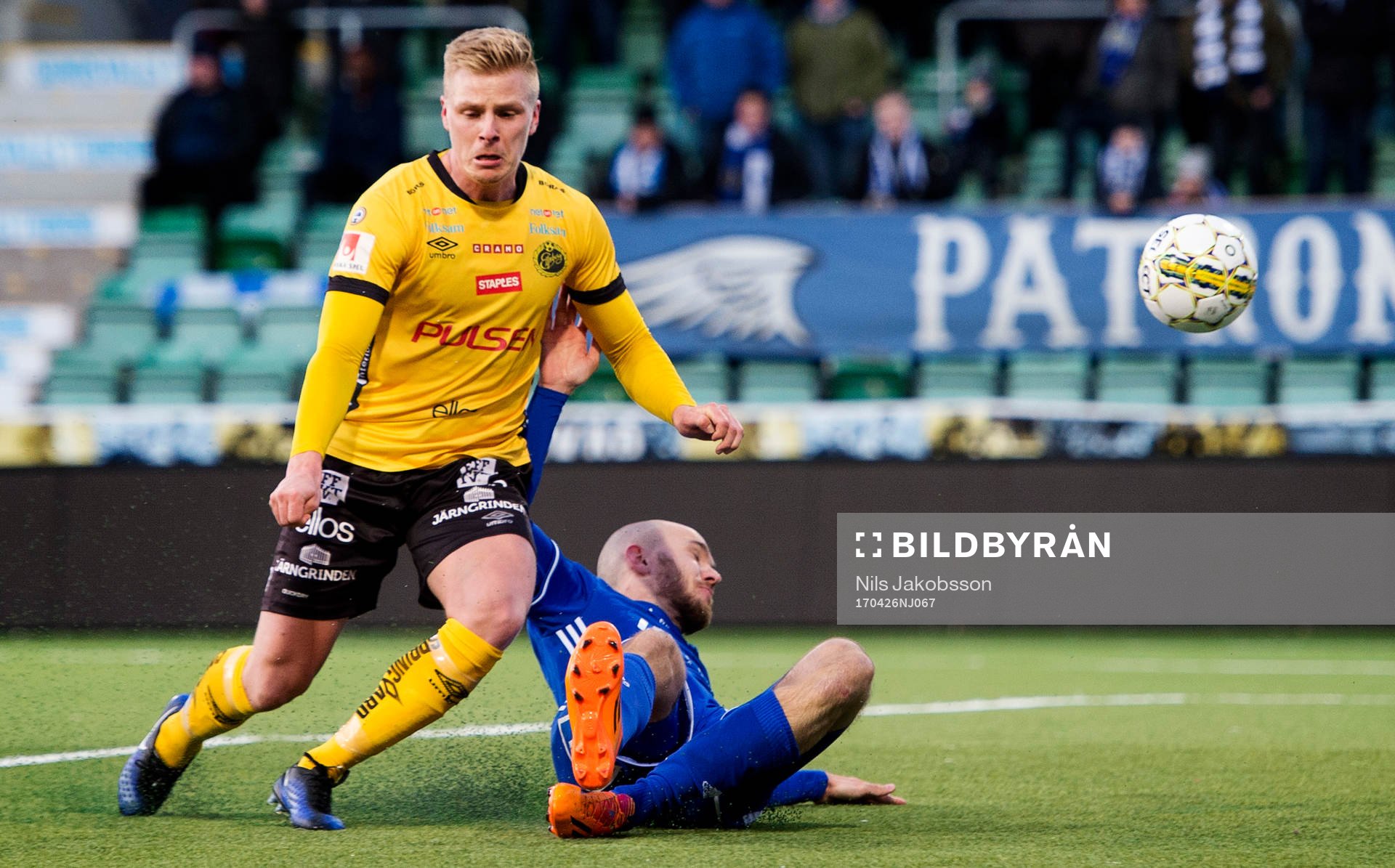 Elfsborgs Per Frick och Sundsvalls Marcus Danielson