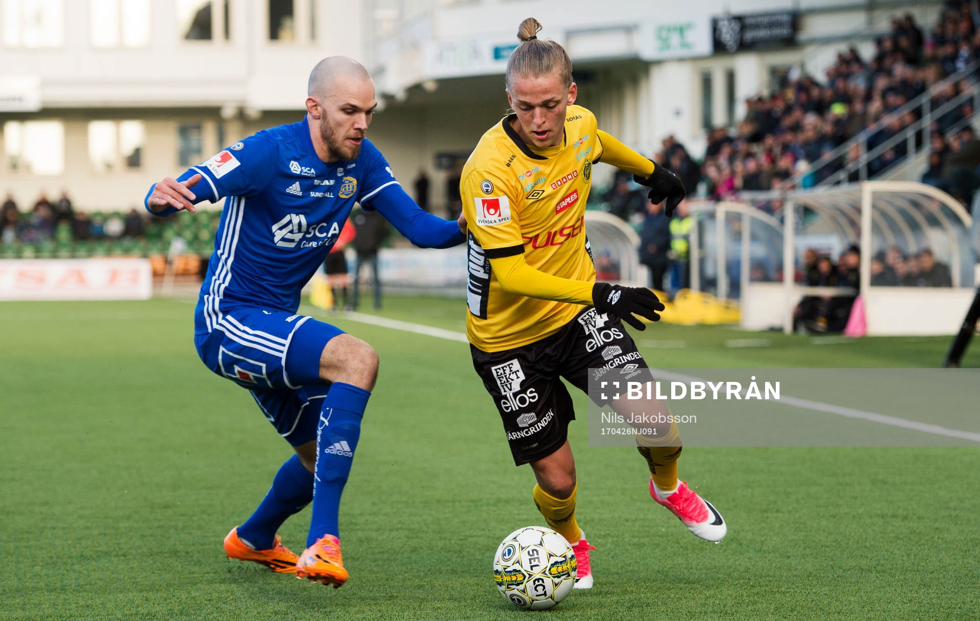 Sundsvalls Marcus Danielson och Elfsborgs Jesper Karlsson